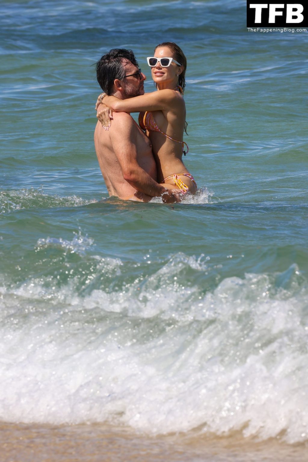 Sylvie Meis Shows Off Her Sexy Bikini Body on the Beach in Saint Tropez (122 Photos)