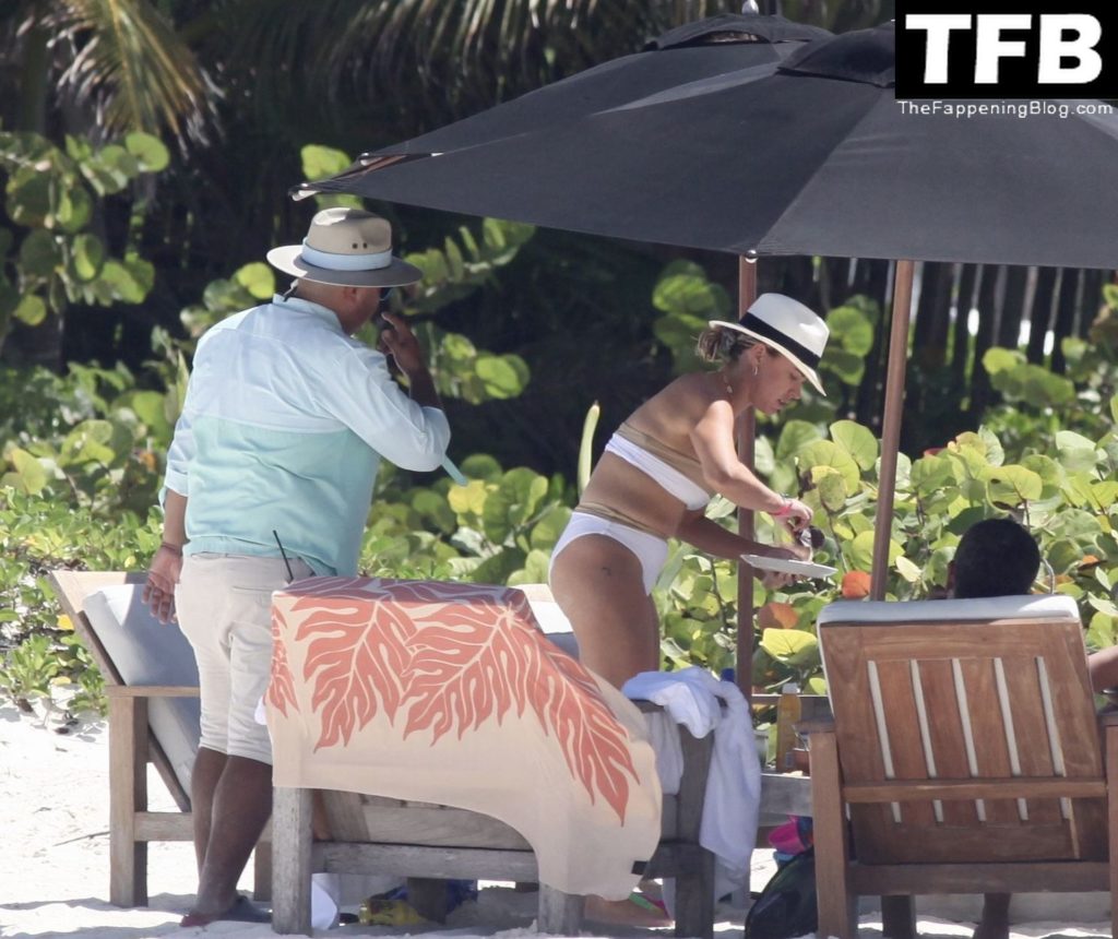 Teddi Mellencamp Looks Sexy in a White Bikini as She Hits the Beach in Mexico (61 Photos)