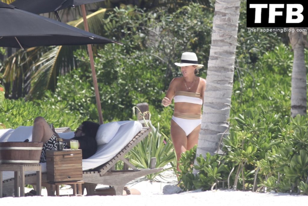 Teddi Mellencamp Looks Sexy in a White Bikini as She Hits the Beach in Mexico (61 Photos)