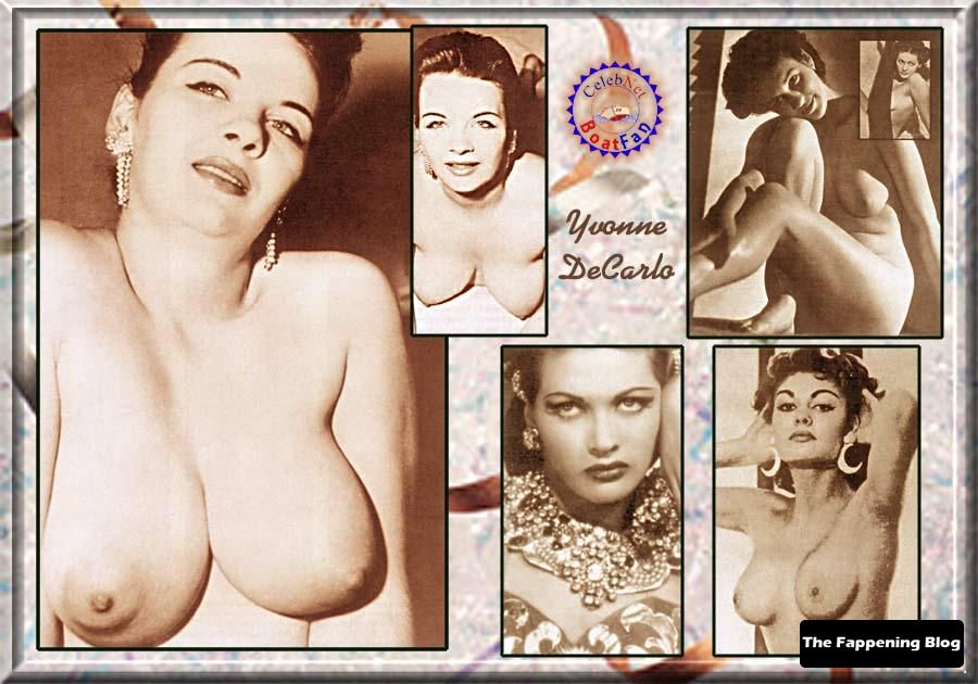 Yvonne De Carlo Nude (3 Photos)