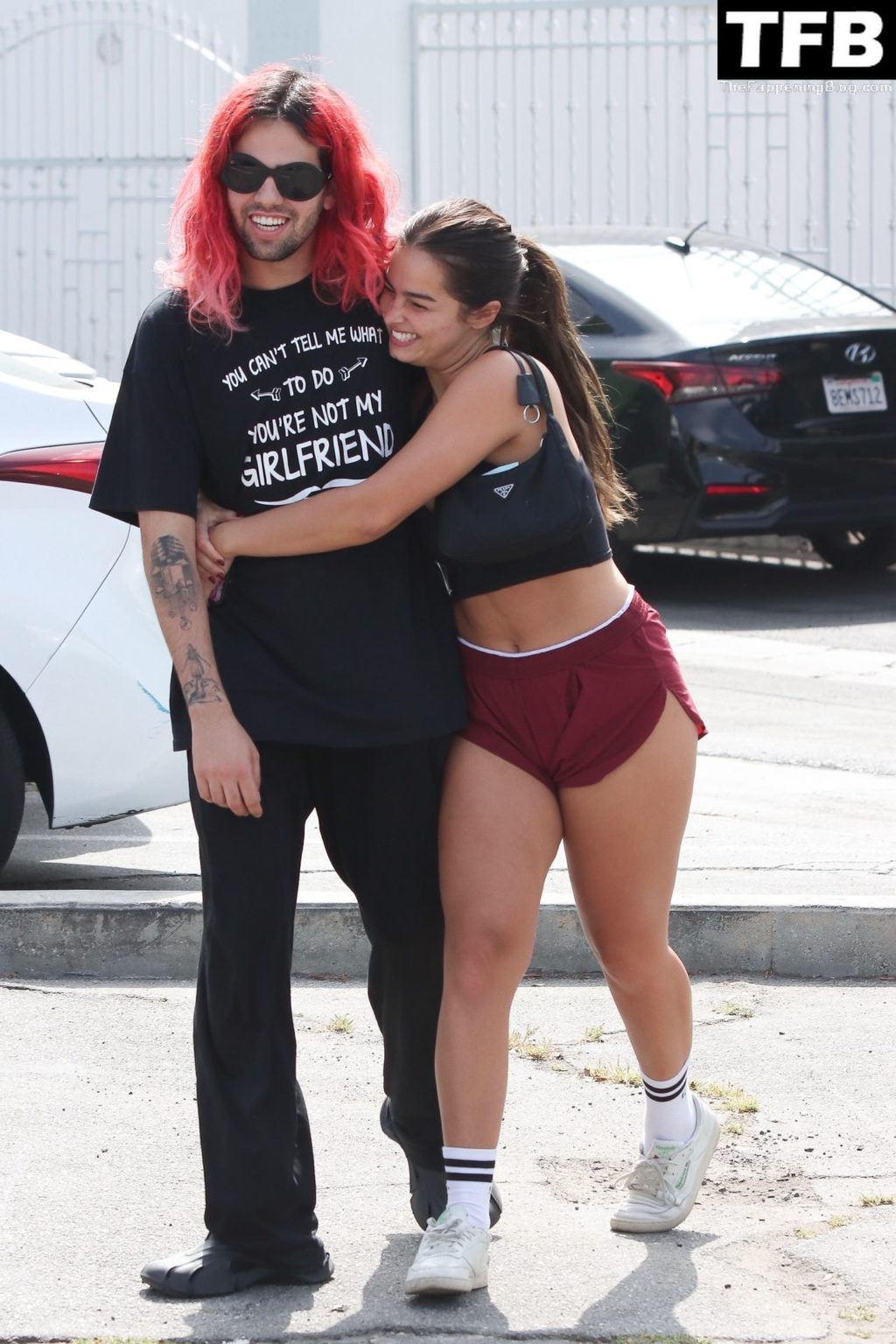 Addison Rae is Seen Leaving a Pilates Class with Her Boyfriend in WeHo (43 Photos)