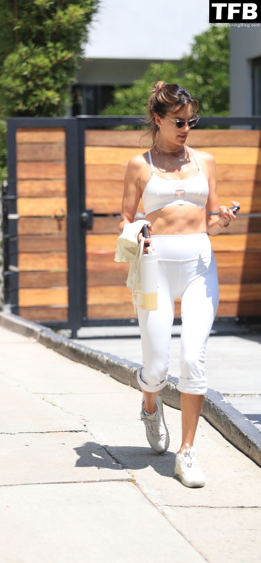 Alessandra Ambrosio Works Out in LA (71 Photos)