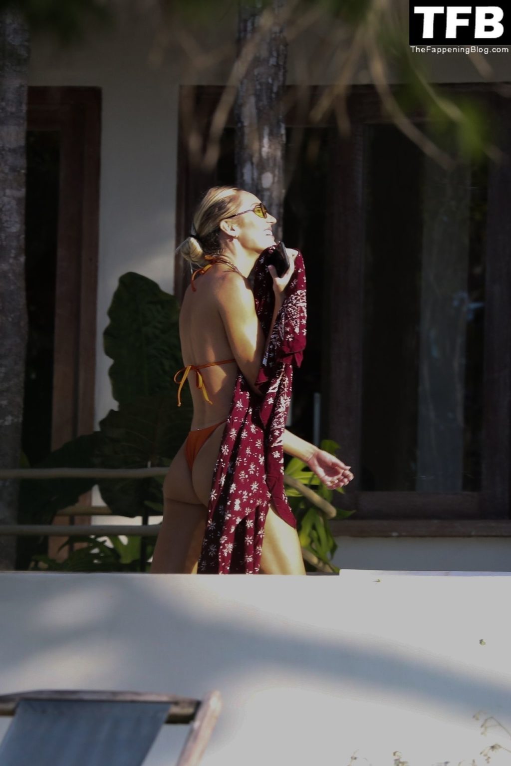 Candice Swanepoel Shows Off Her Sexy Bikini Body Poolside in Trancoso (35 Photos)