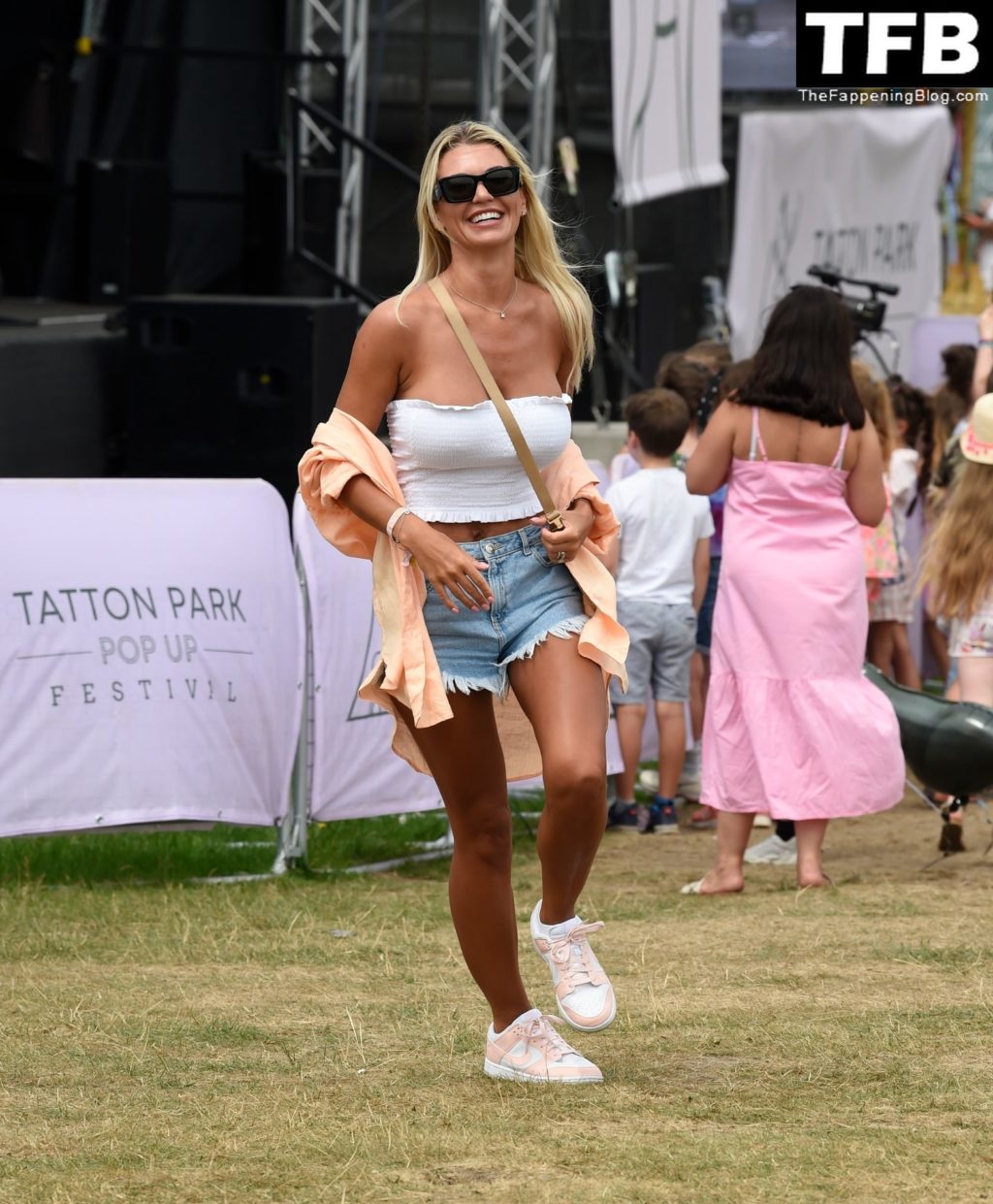 Busty Christine McGuinness is Seen Dancing at Kidchella in Cheshire (71 Photos)