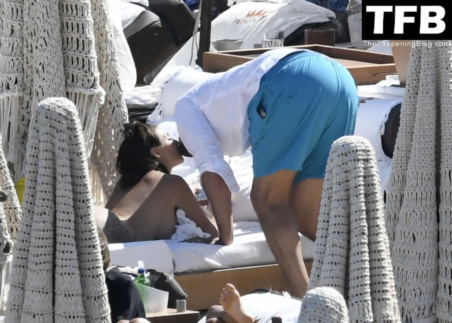 Elettra Lamborghini And Dj Afrojack Relax On The Beach 67 Photos Thefappening 5431