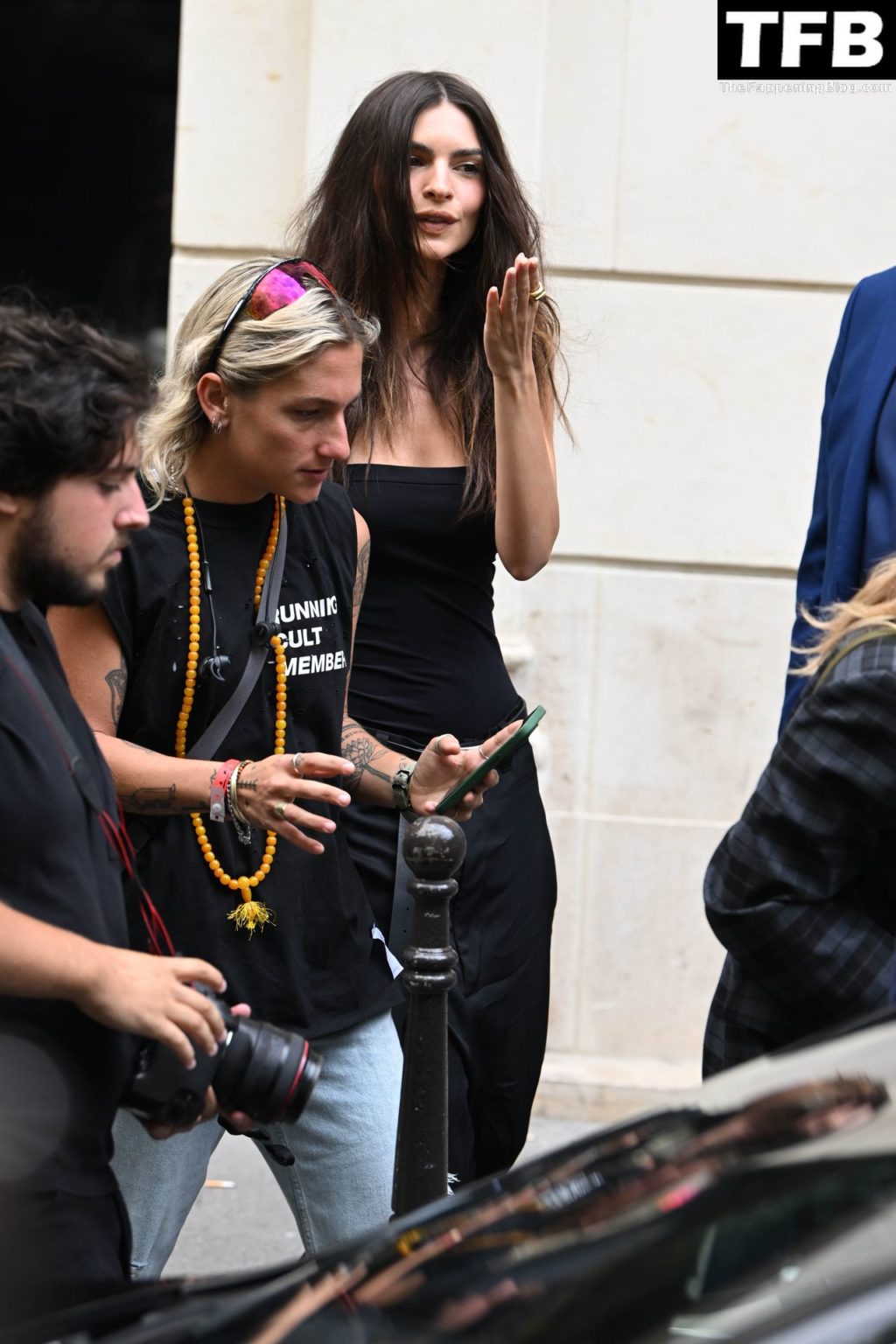Emily Ratajkowski is Seen Leaving Balenciaga Fashion Show in Paris (60 Photos)