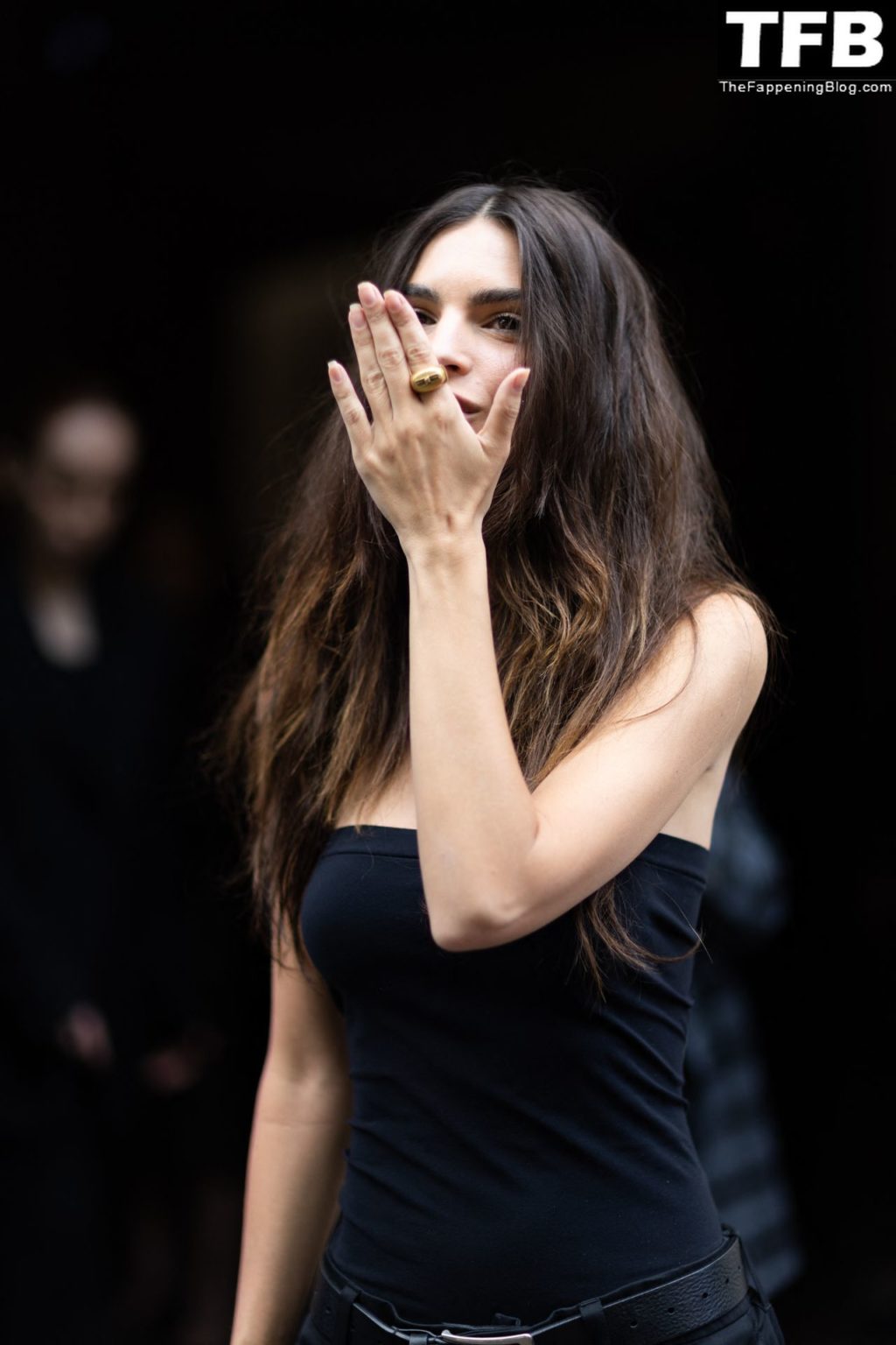 Emily Ratajkowski is Seen Leaving Balenciaga Fashion Show in Paris (60 Photos)