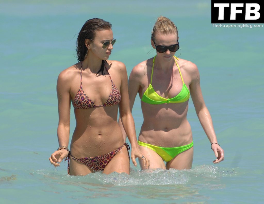 Irina Shayk &amp; Anne Vyalitsyna Enjoy a Day on the Beach in Miami (41 Photos)