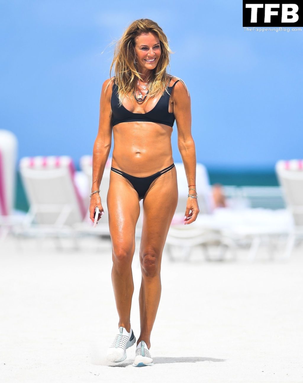 Kelly Bensimon Shows Off Her Incredible Figure in South Beach (68 Photos)