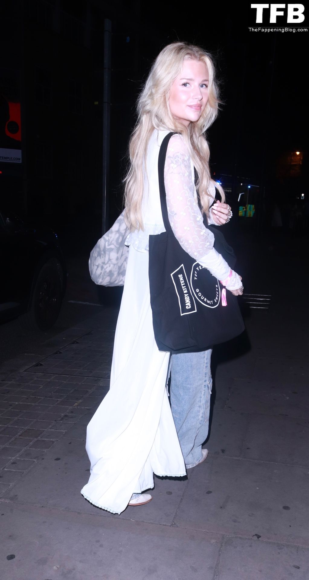 Lottie Moss is Pictured Leaving Jamie Laing’s Party in Shoreditch (20 Photos)