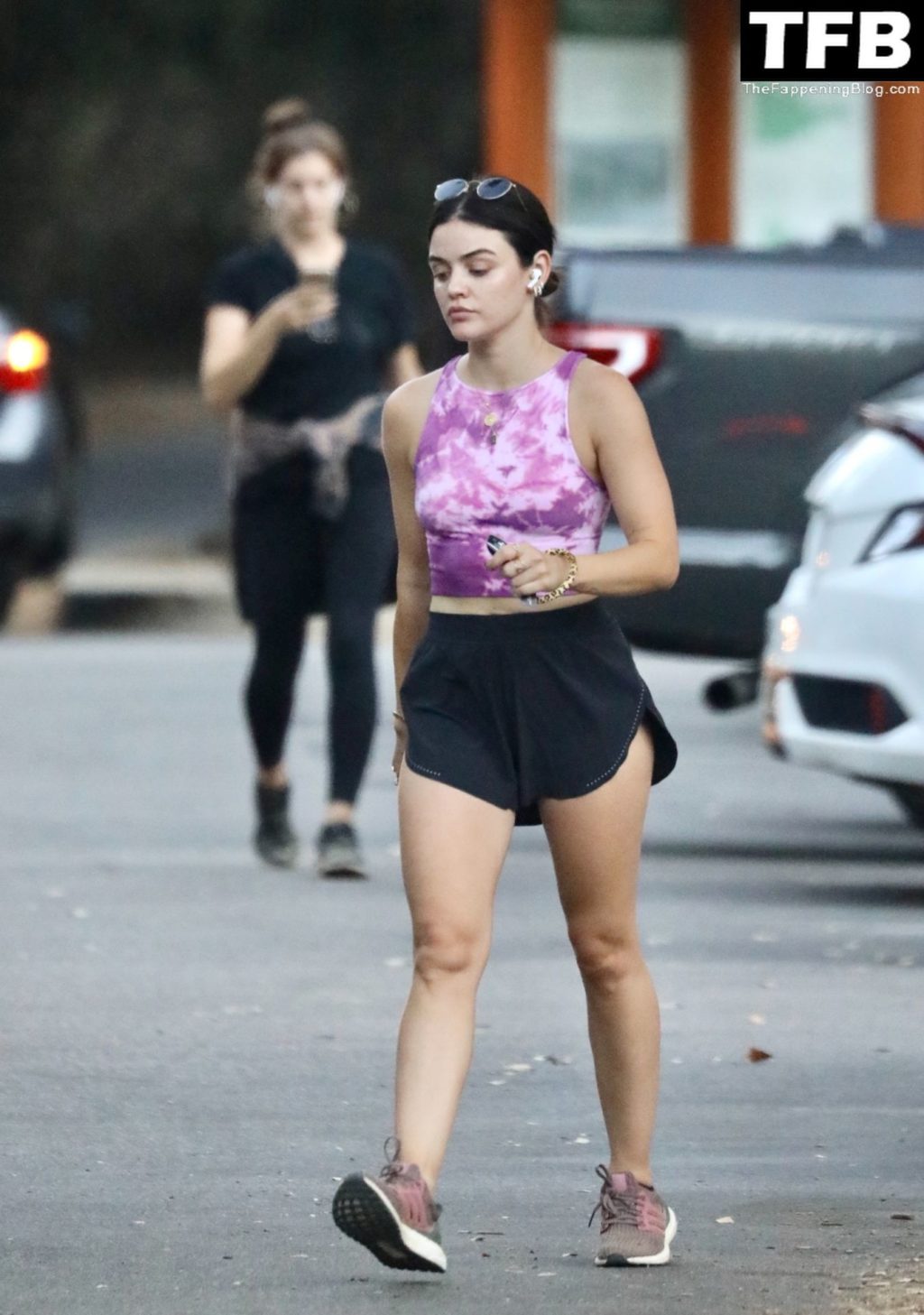 Lucy Hale Shows Her Wet Pussy in LA (42 Photos)