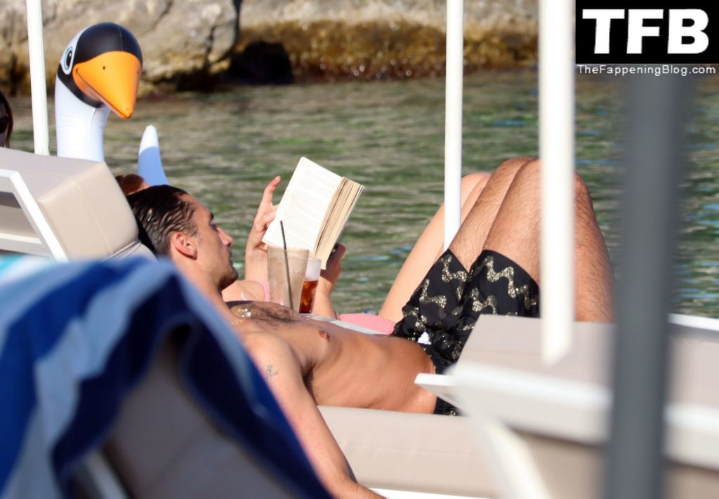 Millie Mackintosh &amp; Hugo Taylor Enjoy a Day at the Beach on Corfu Island (38 Photos)