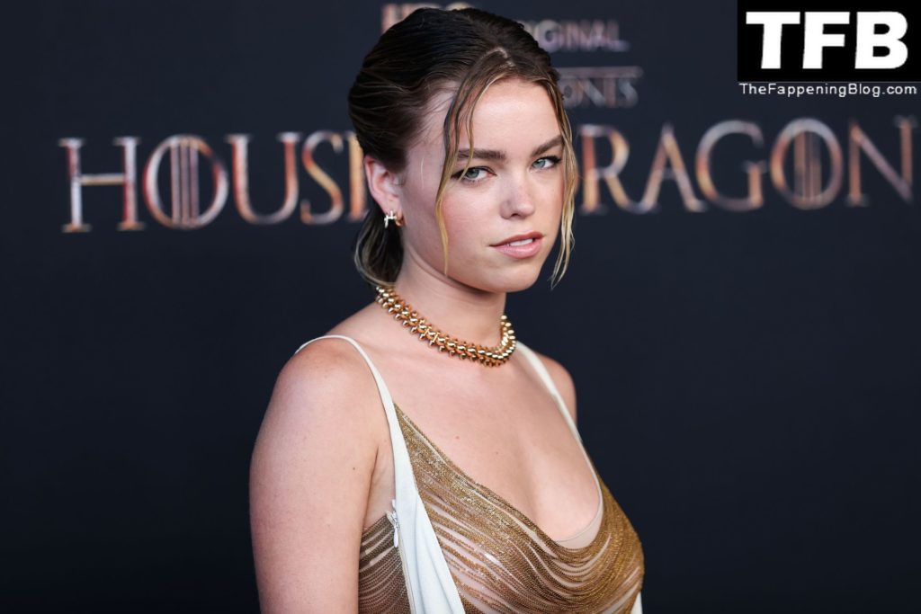 Milly Alcock Looks Stunning at the World Premiere of the HBO’s “House of the Dragon” in LA (42 Photos)
