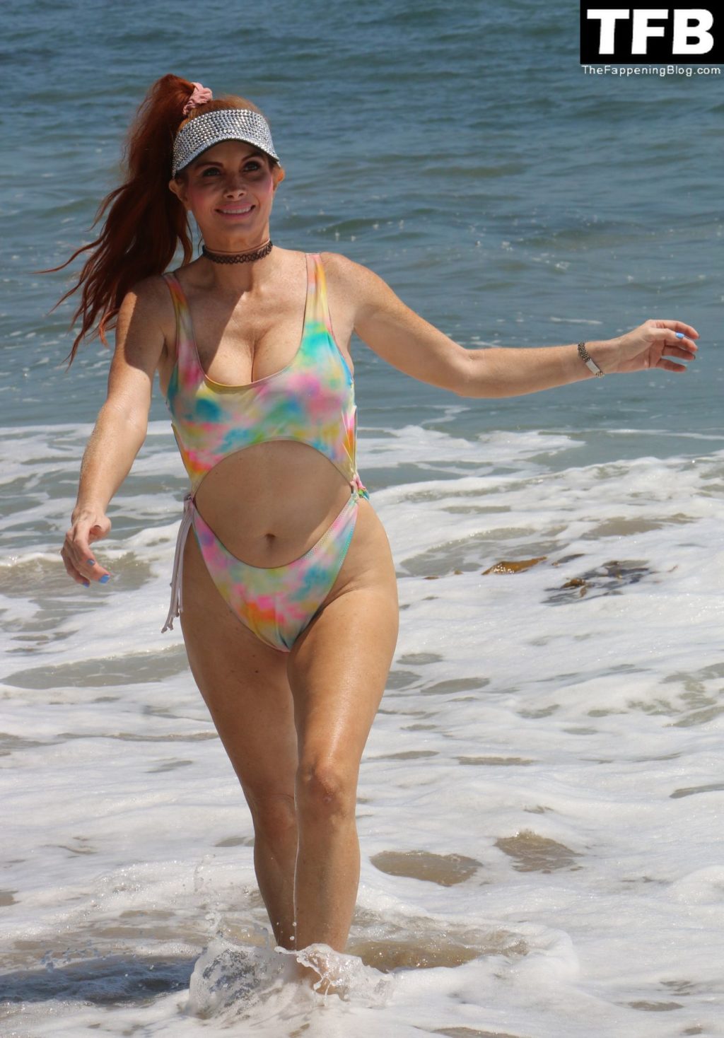 Phoebe Price Flashes Her Nude Boob on the Beach in Malibu (59 Photos)
