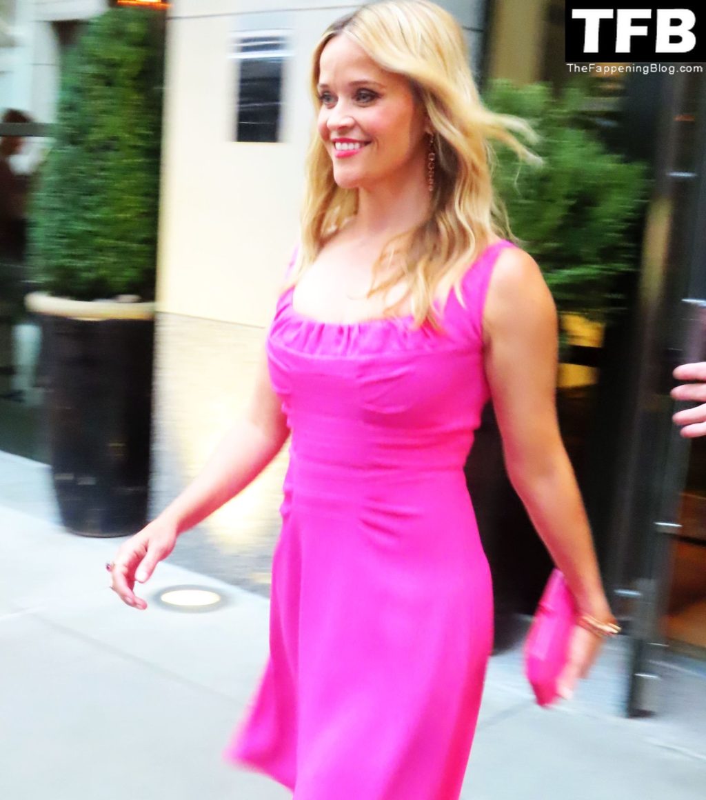 Reese Witherspoon Looks Hot in Pink at the “Where The Crawdads Sing” Premiere in NYC (65 Photos)