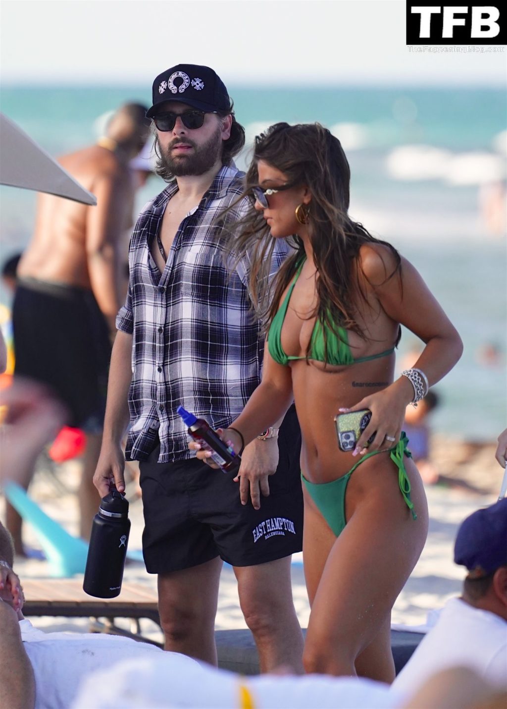 Scott Disick Spends His Fourth of July Holiday with Sexy Babes on the Beach in Miami (40 Photos)