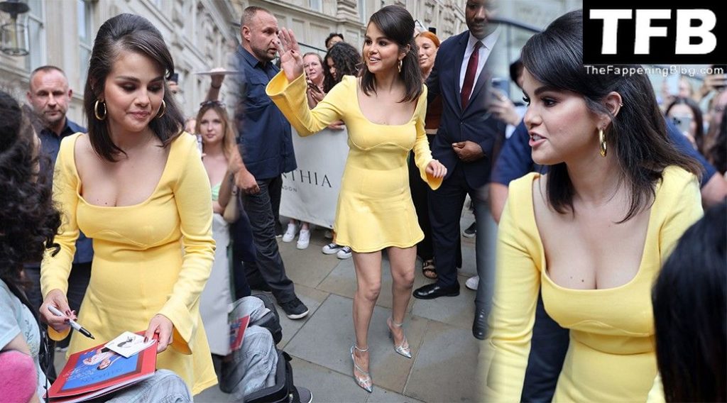 Selena Gomez is Seen at Rare Beauty Launch in London (81 Photos)