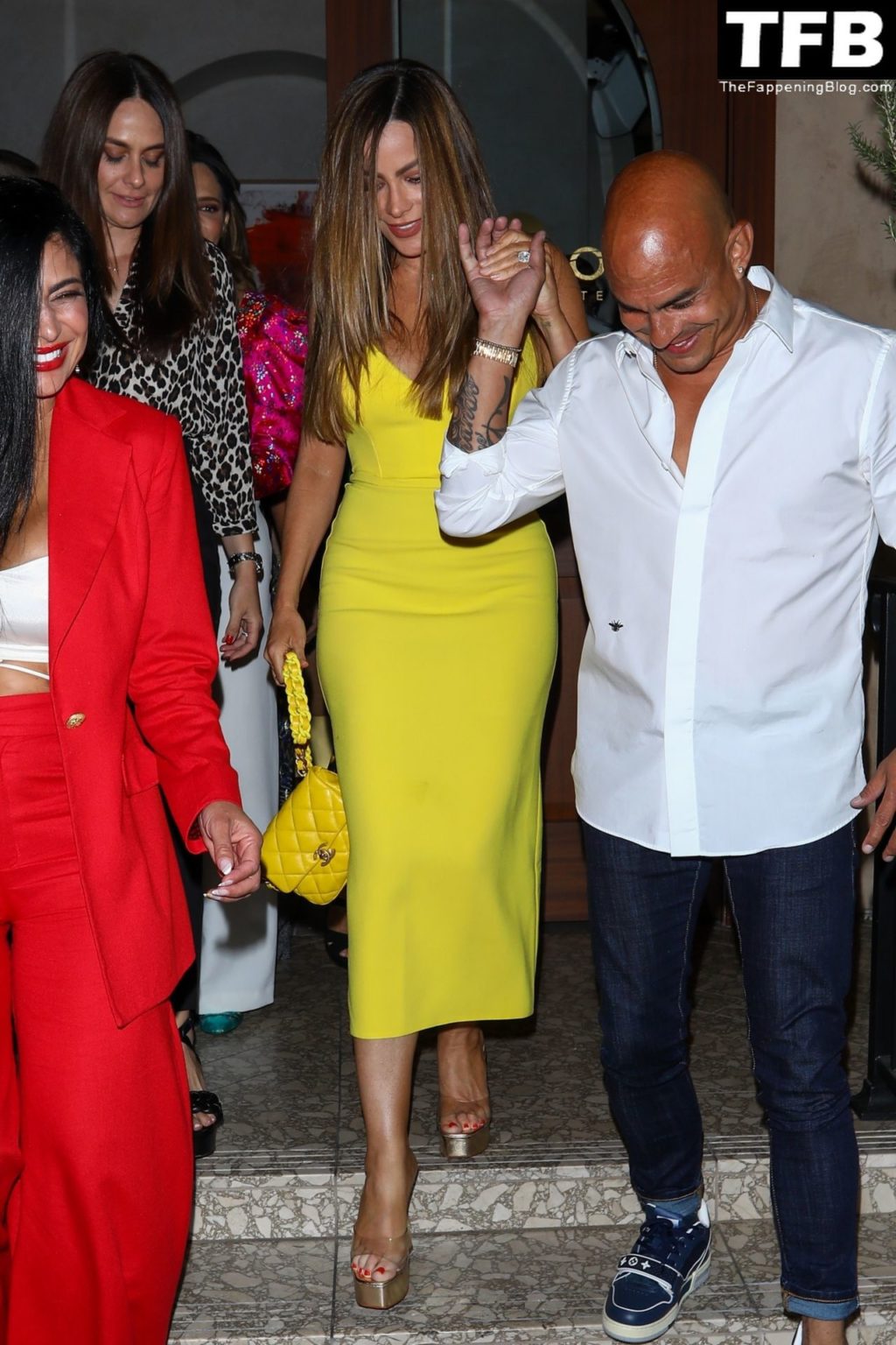 Sofia Vergara Celebrates Her 50th Birthday with Friends and Family in LA (31 Photos)
