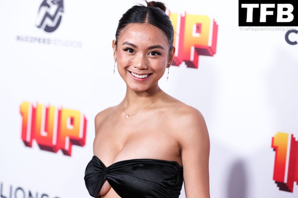 Ylona Garcia Shows Off Her Sexy Tits at the “1UP” Los Angeles Premiere (45 Photos)