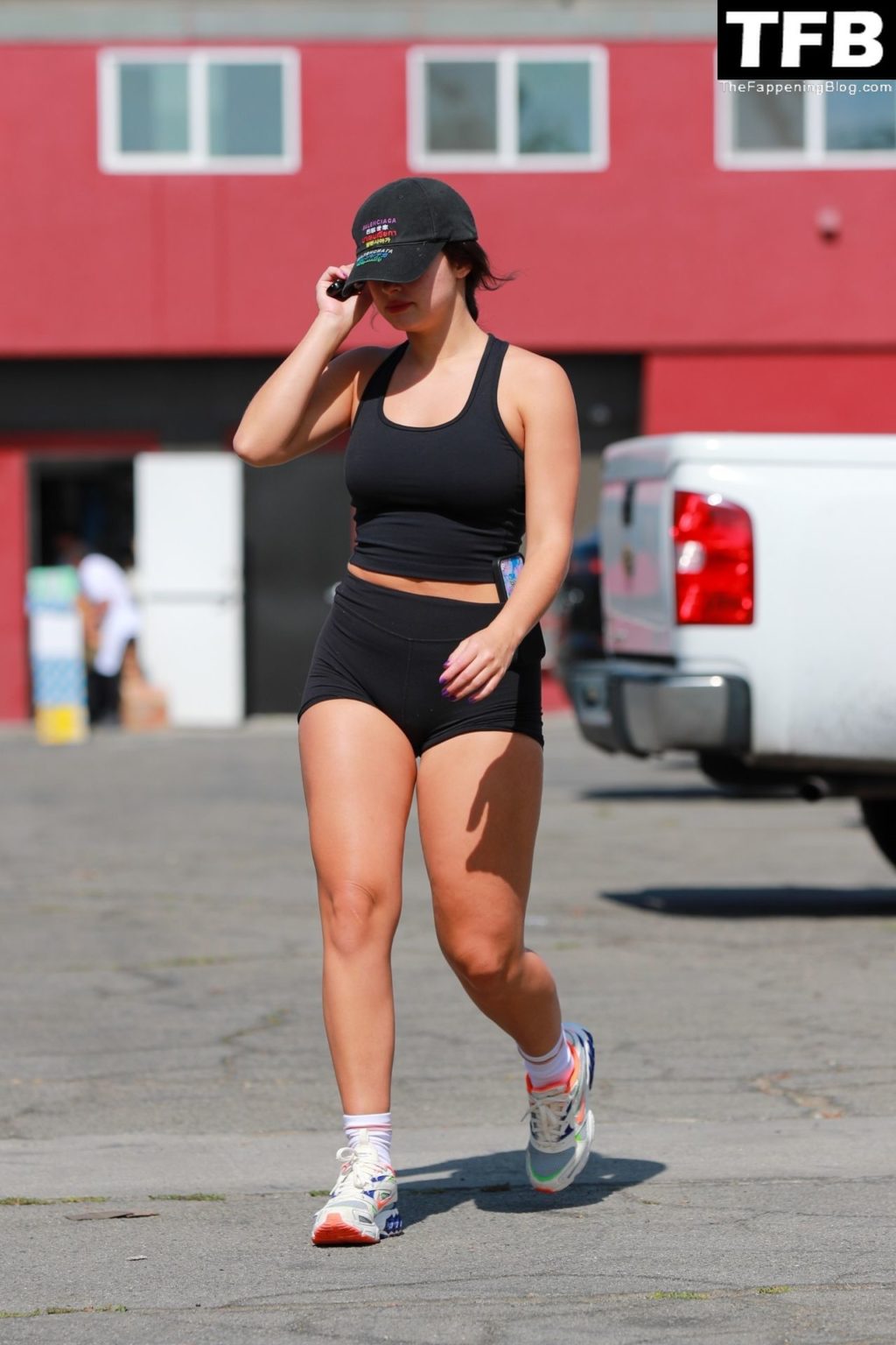 Addison Rae Keeps a Low Profile as She Heads to a Pilates Class (15 Photos)