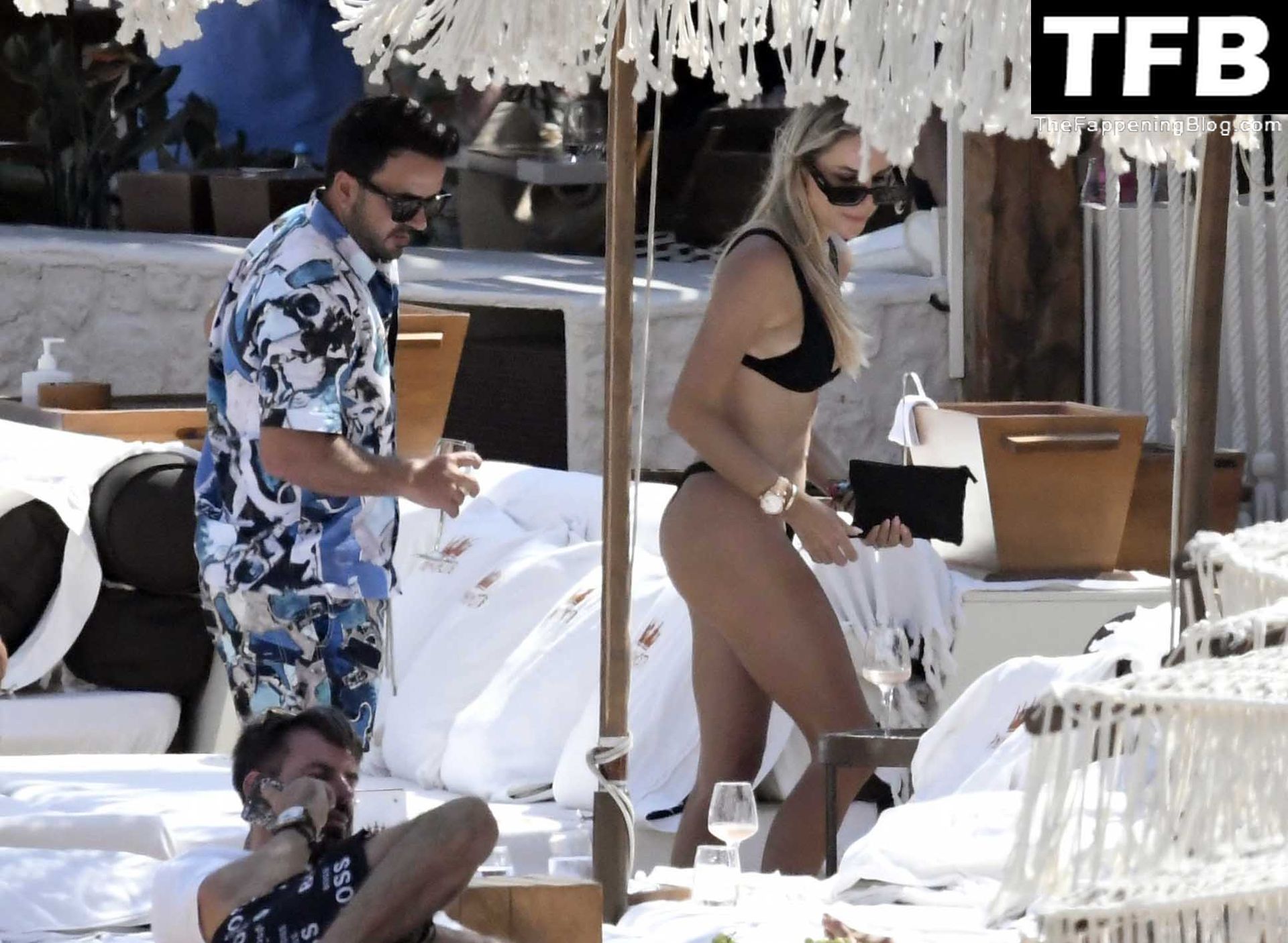Star singer Luis Fonsi from Puerto Rico and his Spanish wife Agueda López e...