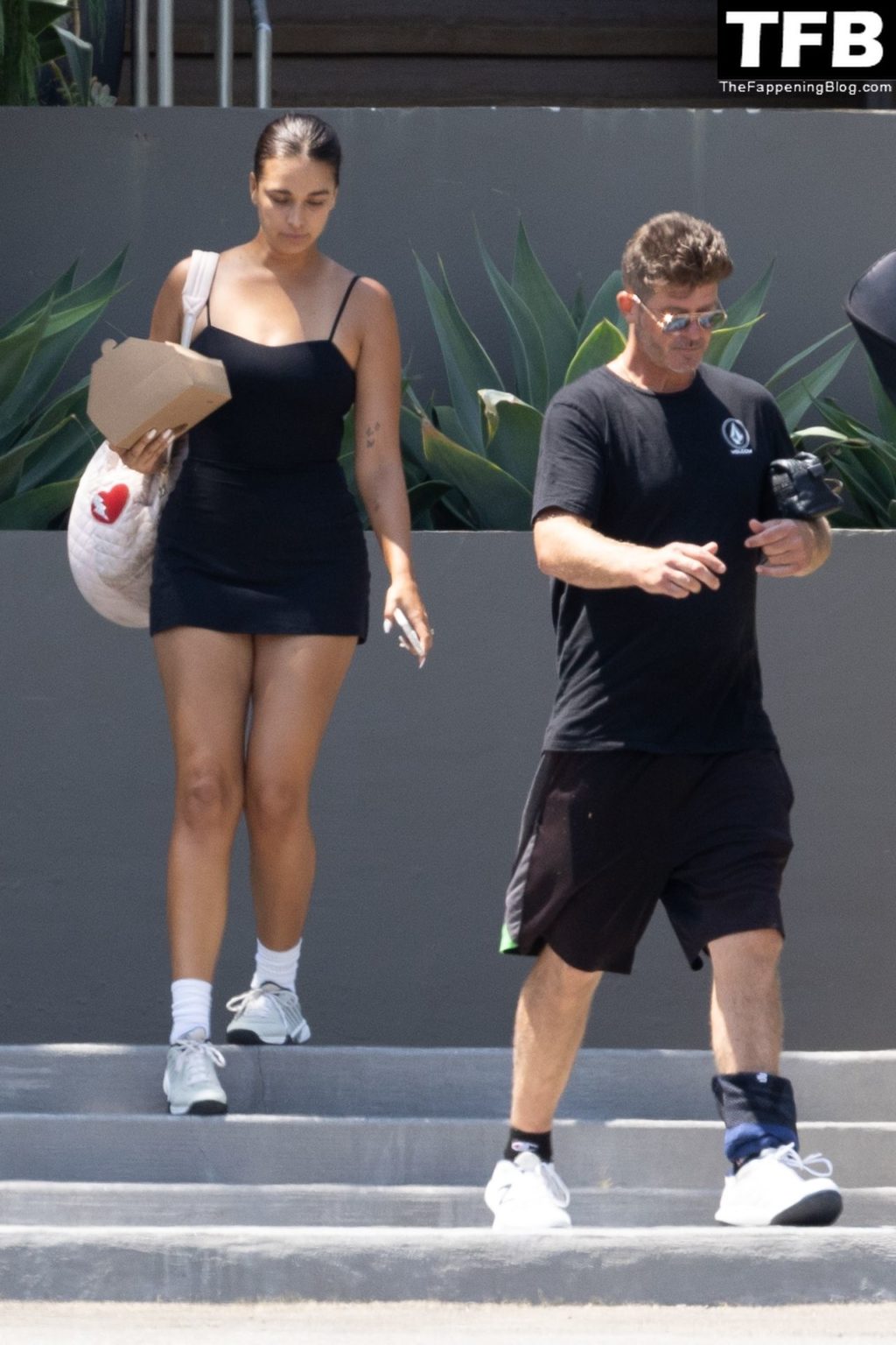 April Love Geary &amp; Robin Thicke are a Happy Couple That Plays Tennis Together (34 Photos)