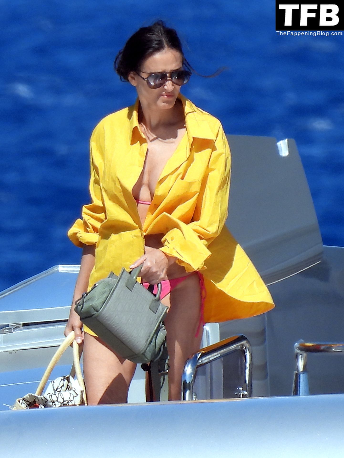 Demi Moore Looks Sensational at 59 in a Red Bikini on Vacation in Greece (59 Photos)