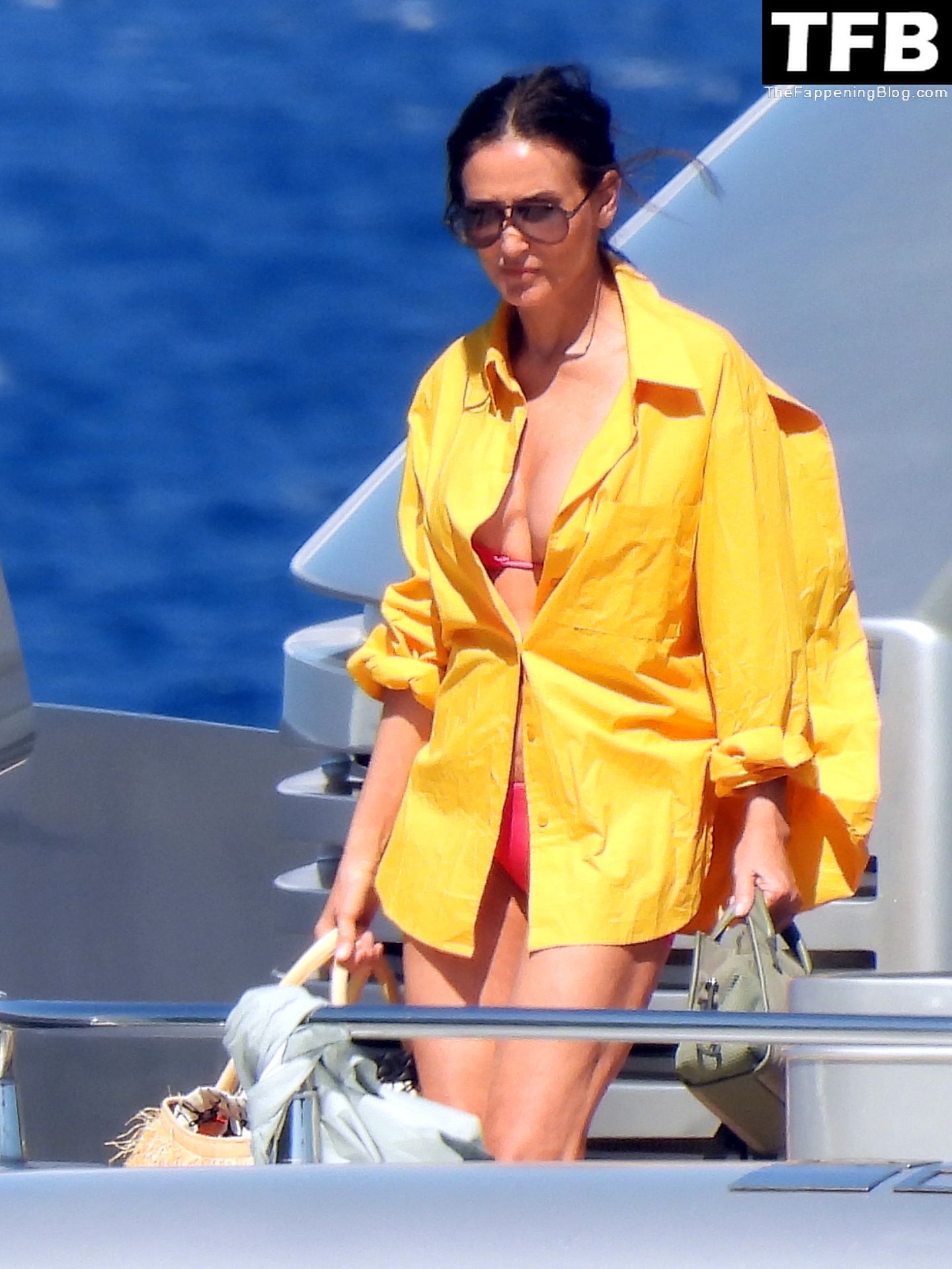 Demi Moore Looks Sensational at 59 in a Red Bikini on Vacation in Greece (59 Photos)