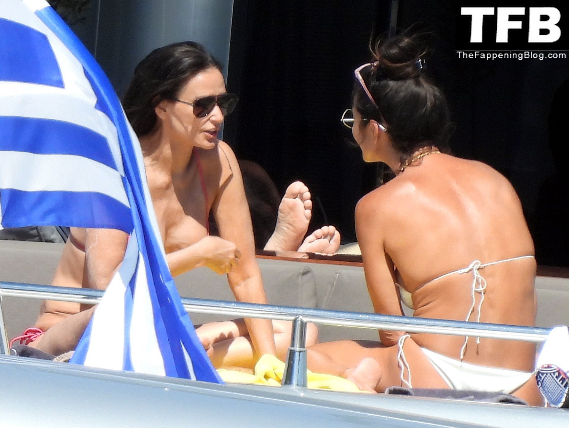 Demi Moore Looks Sensational at 59 in a Red Bikini on Vacation in Greece (59 Photos)