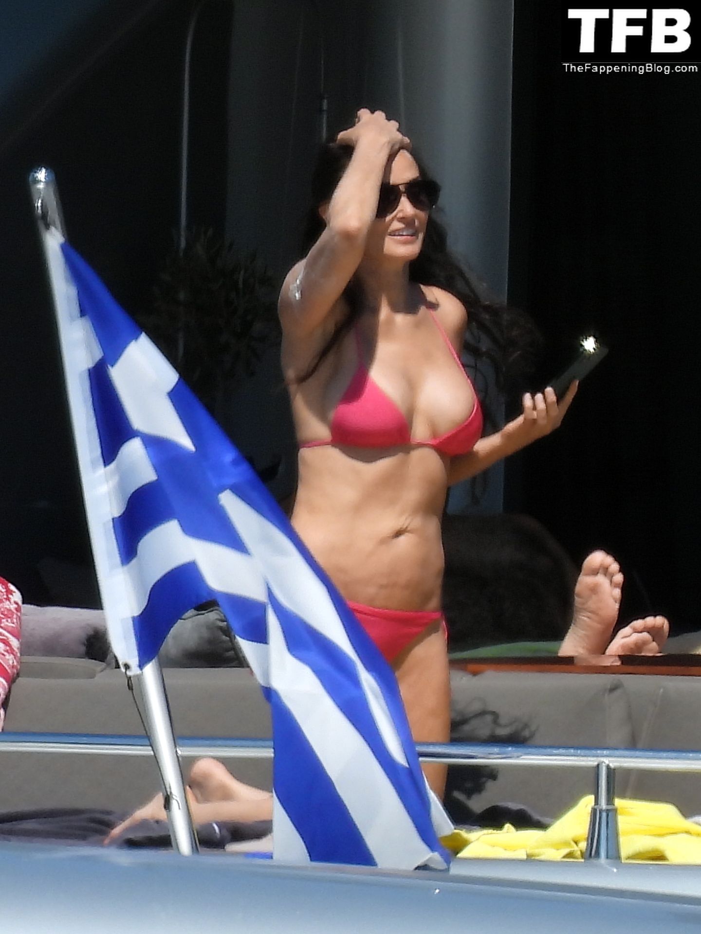 Demi Moore Looks Sensational at 59 in a Red Bikini on Vacation in Greece (59 Photos)