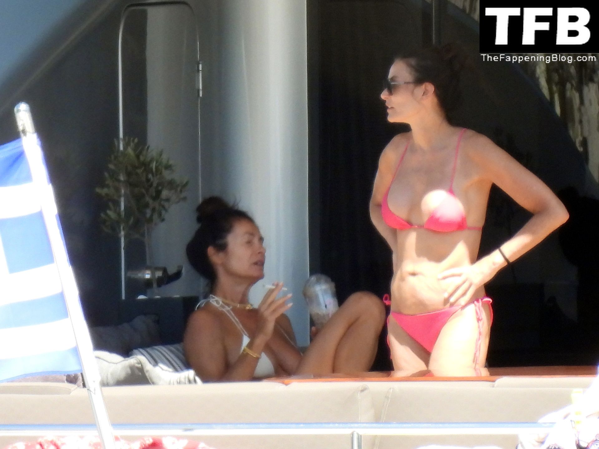 Demi Moore Looks Sensational at 59 in a Red Bikini on Vacation in Greece (59 Photos)