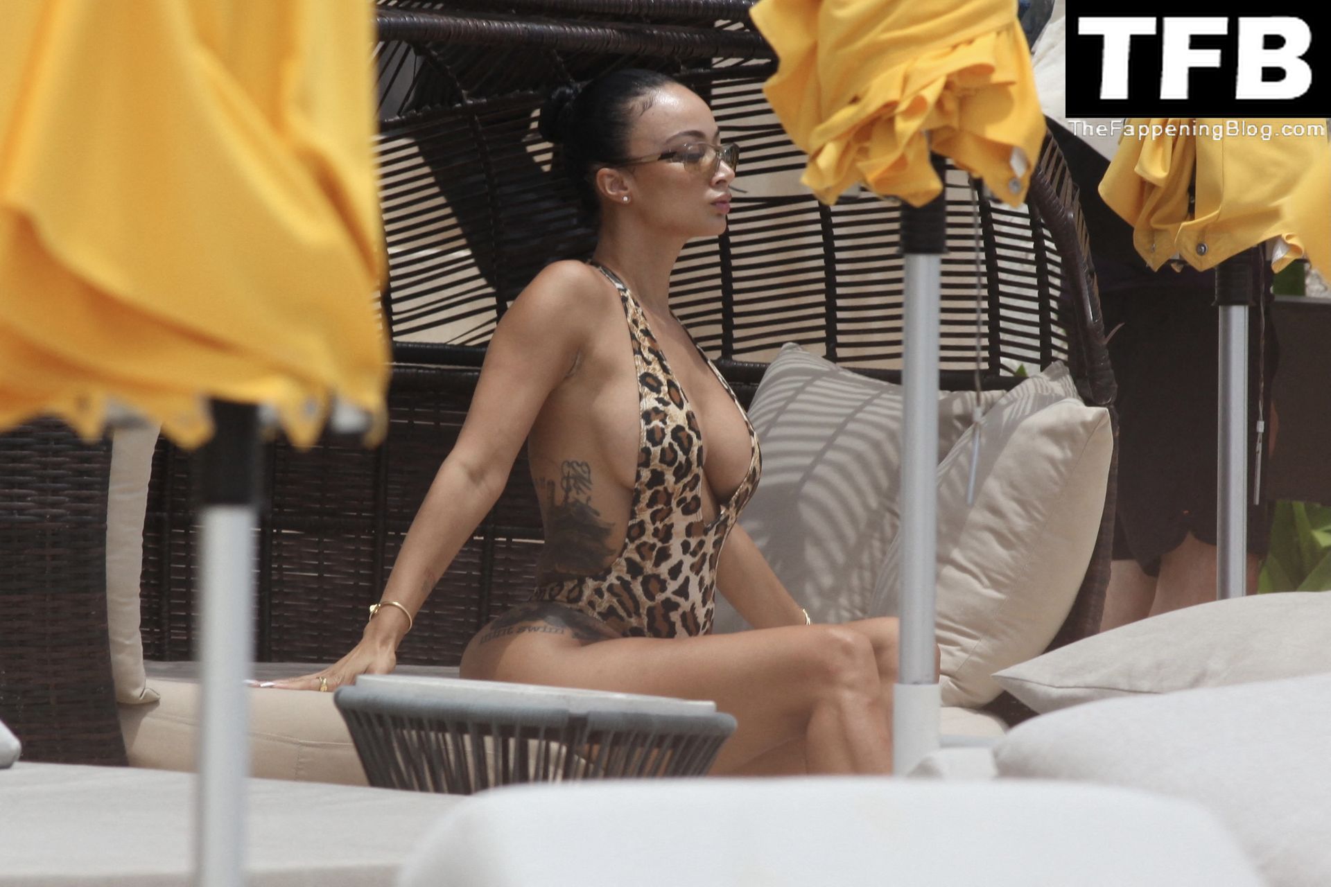 Draya Michele Enjoys a Day at the Beach in Mexico (67 Photos)