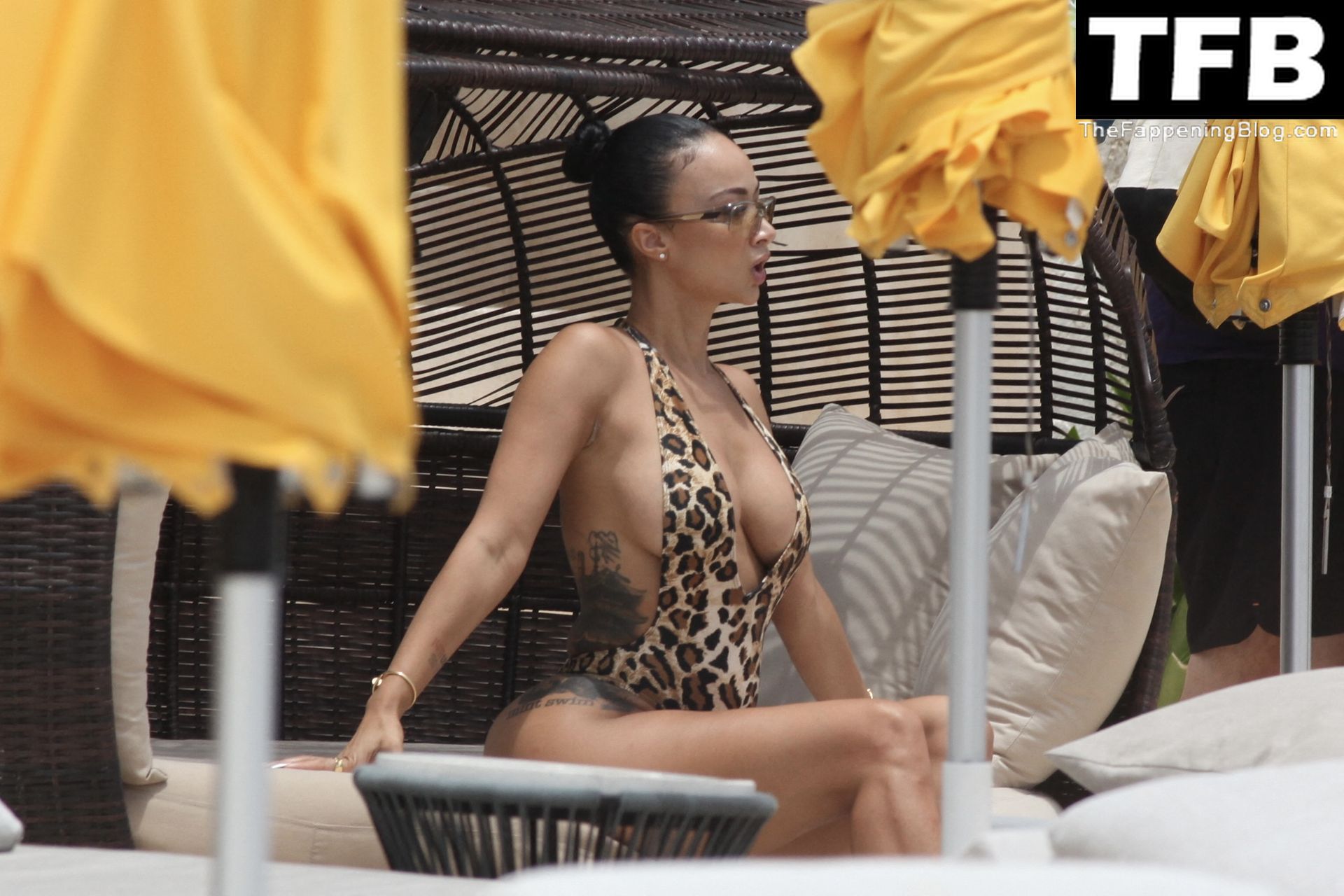 Draya Michele Enjoys a Day at the Beach in Mexico (67 Photos)