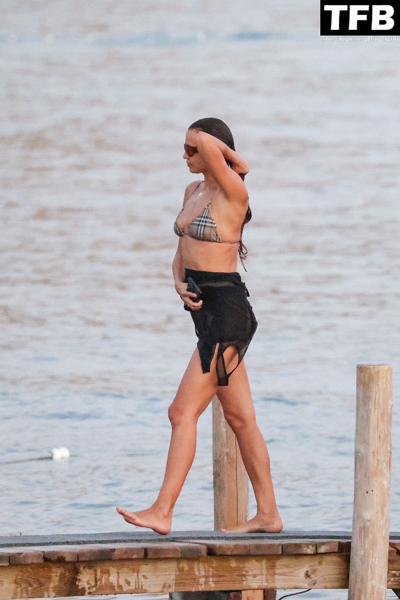 Irina Shayk &amp; Stella Maxwell Enjoy a Swim Together in Ibiza (43 Photos)