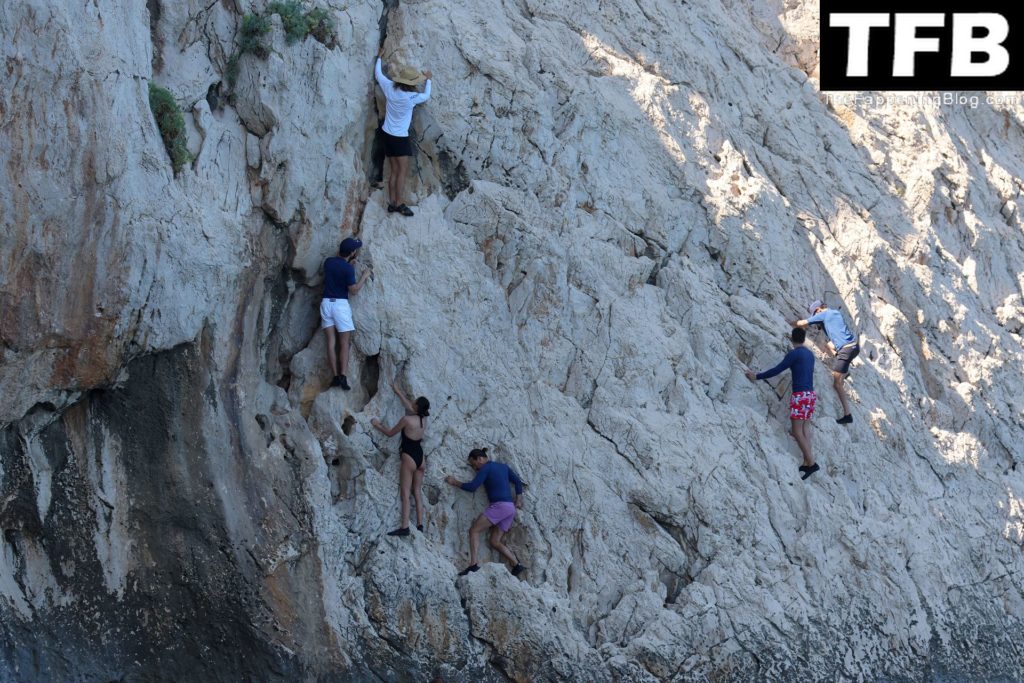 Kelsey Merritt &amp; Jared Leto Go Rock Climbing in Sardinia (61 Photos)