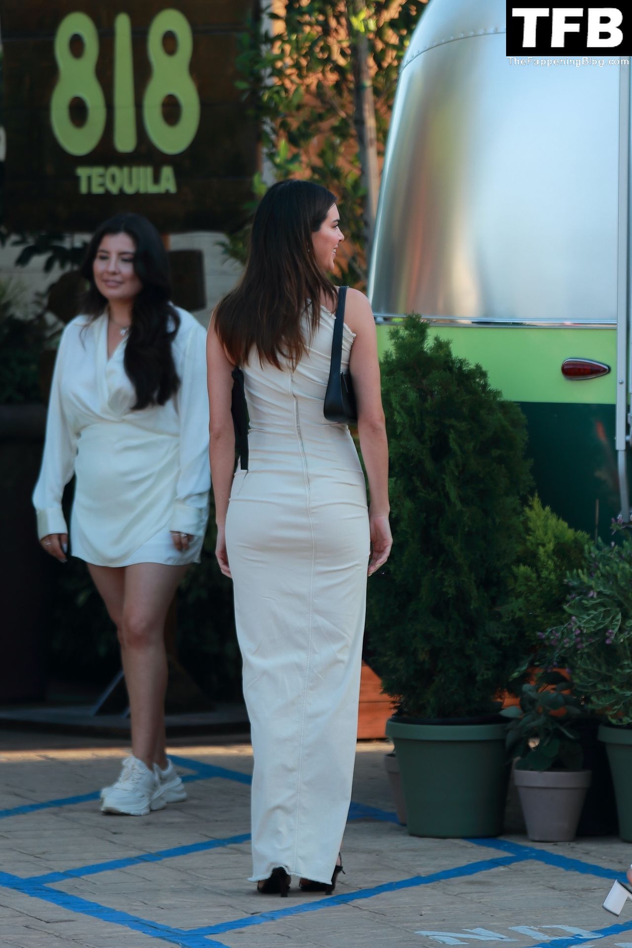 Kendall Jenner Arrives at Her 818 Tequila Event in a Radiant White Dress (56 Photos)