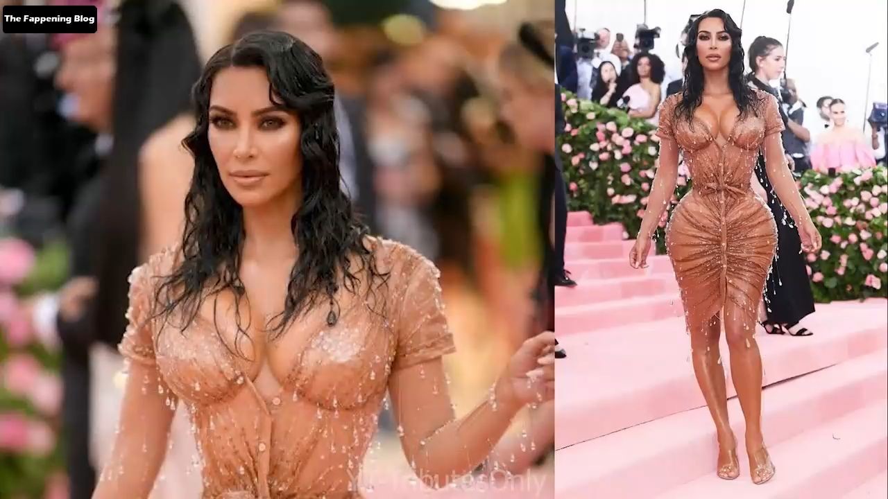 Watch Kim Kardashian's sexy compilation showing off her beautiful curv...