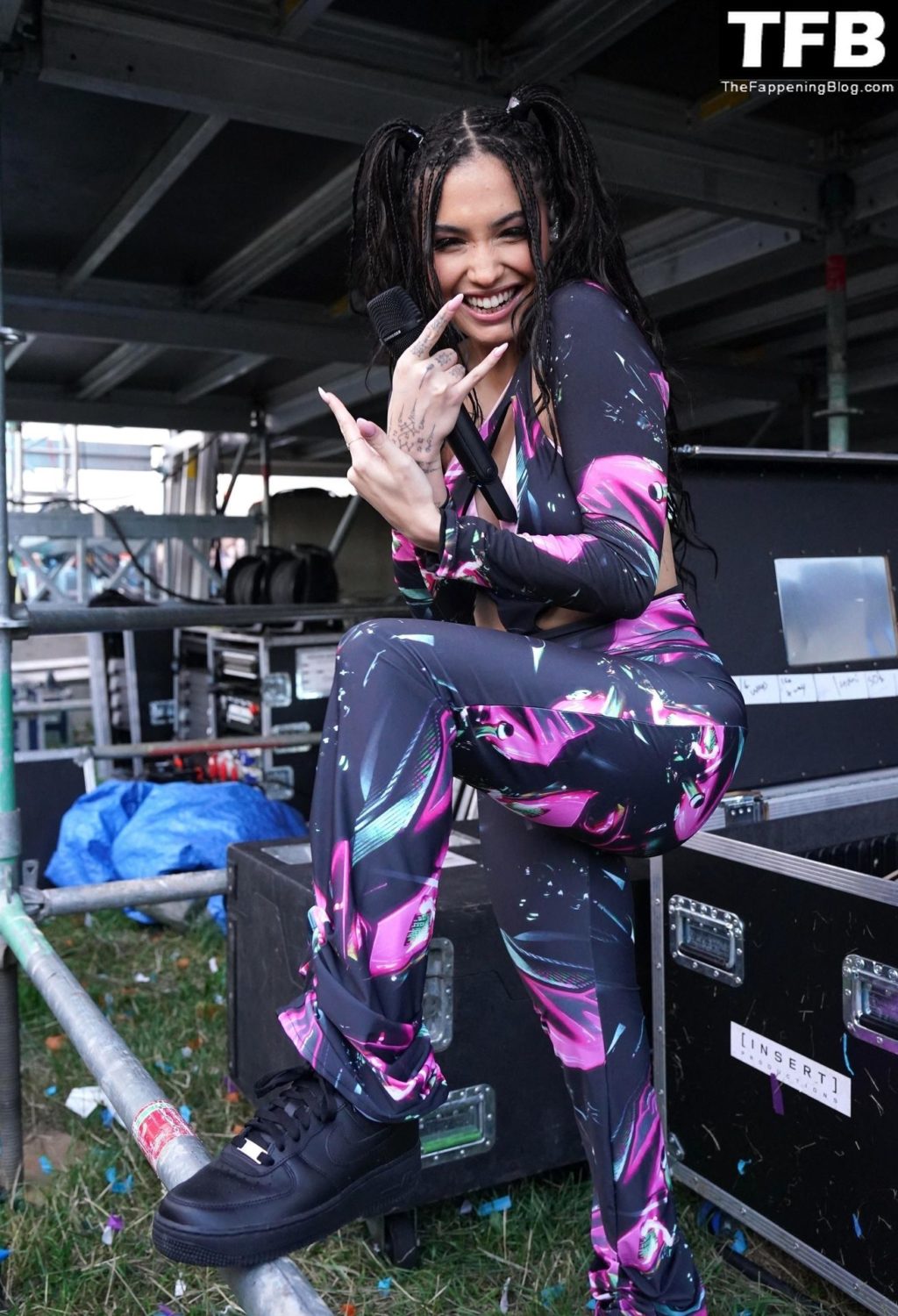 Mabel is Pictured at Her Concert in Newcastle (33 Photos)