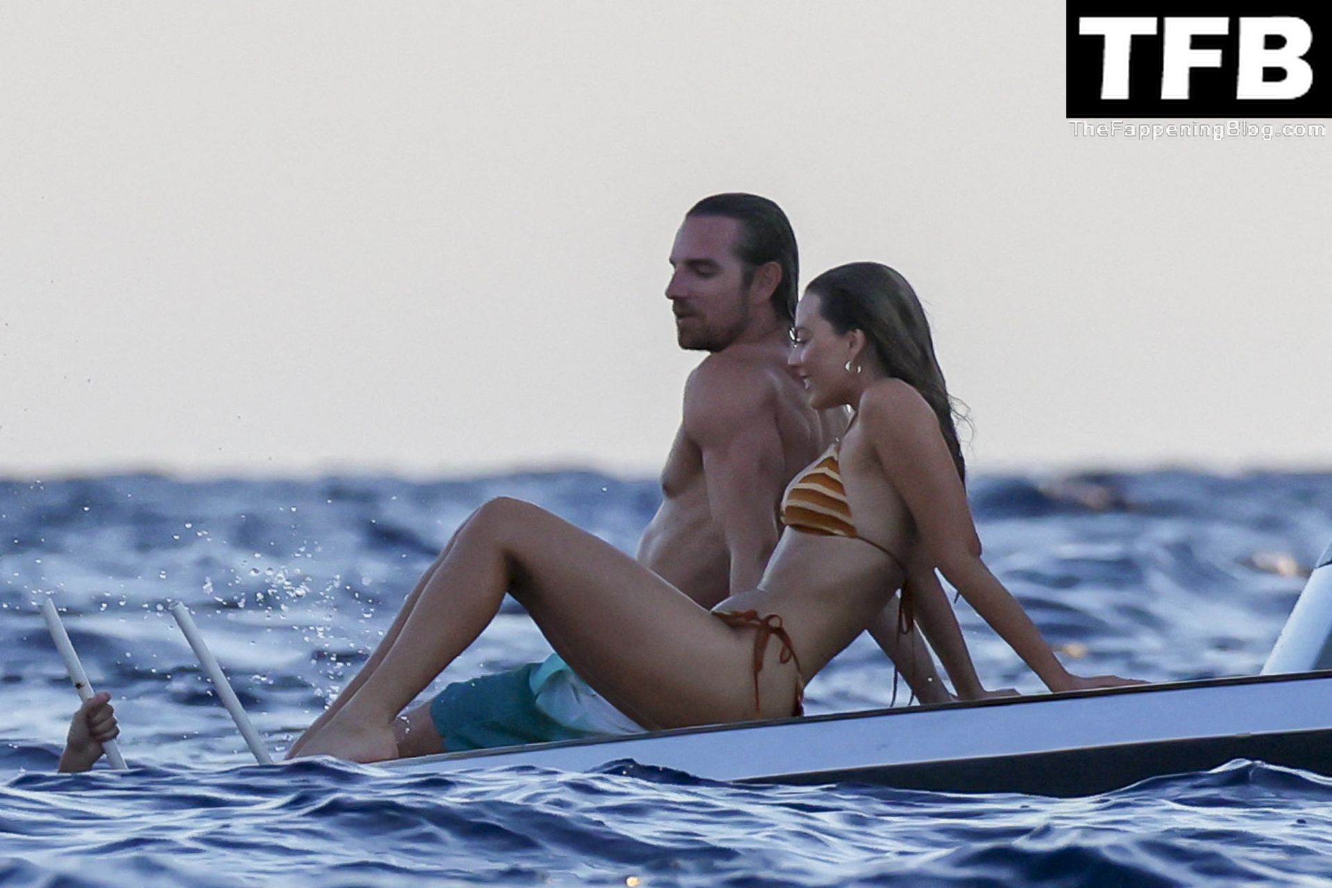 Margot Robbie &amp; Rami Malek Enjoy a Fun Boat Day in Formentera (43 Photos)
