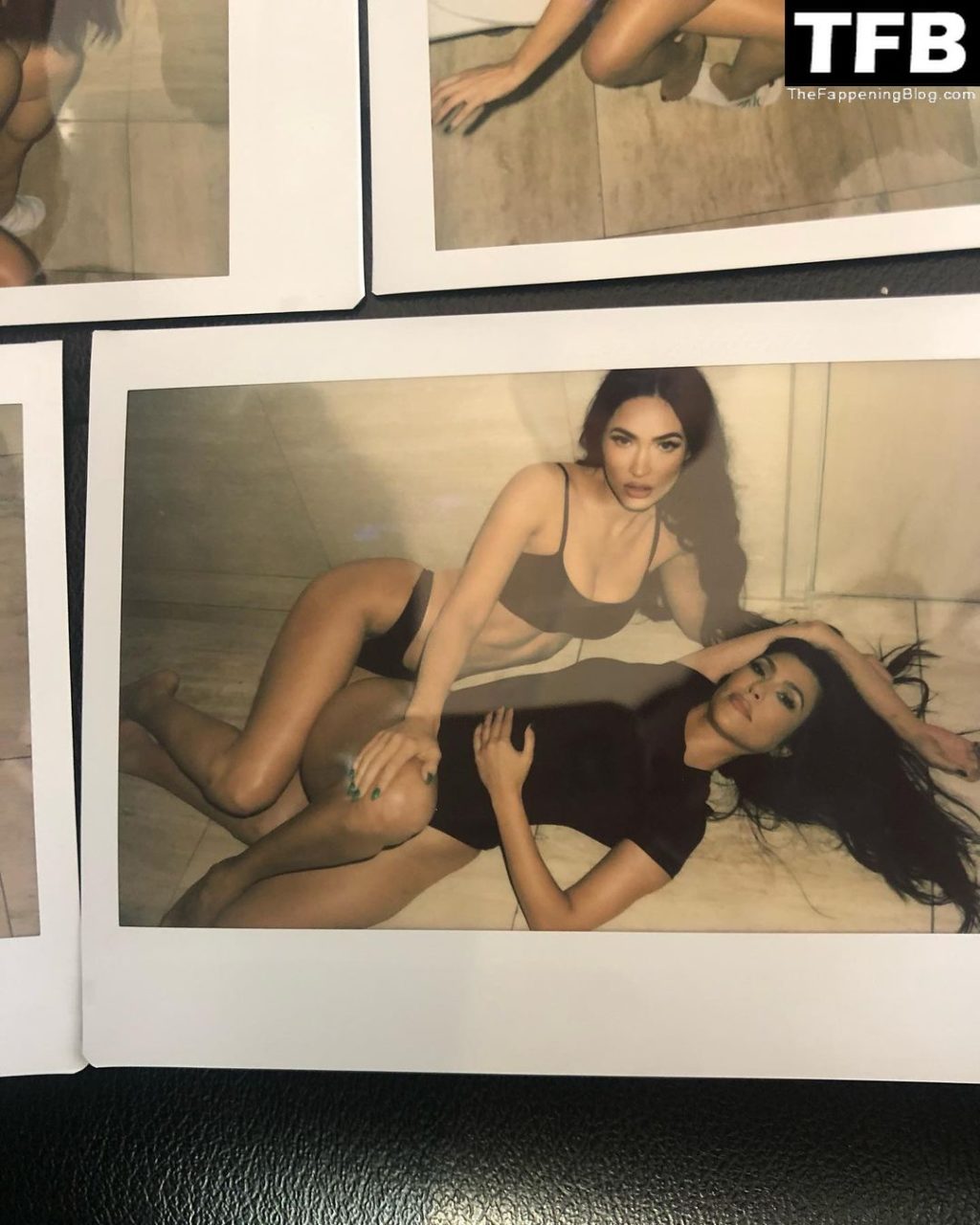 Megan Fox &amp; Kourtney Kardashian Pose Together (3 Photos)