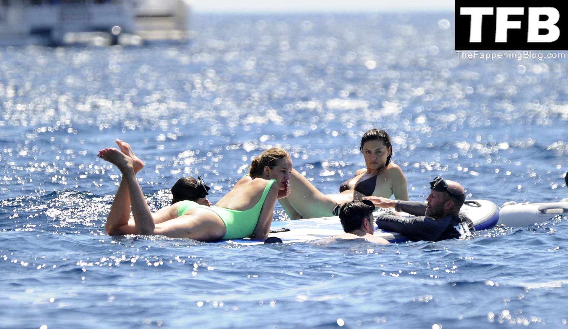 Rosie Huntington-Whiteley &amp; Jason Statham Enjoy a Fun Boat Day in Formentera (71 Photos)