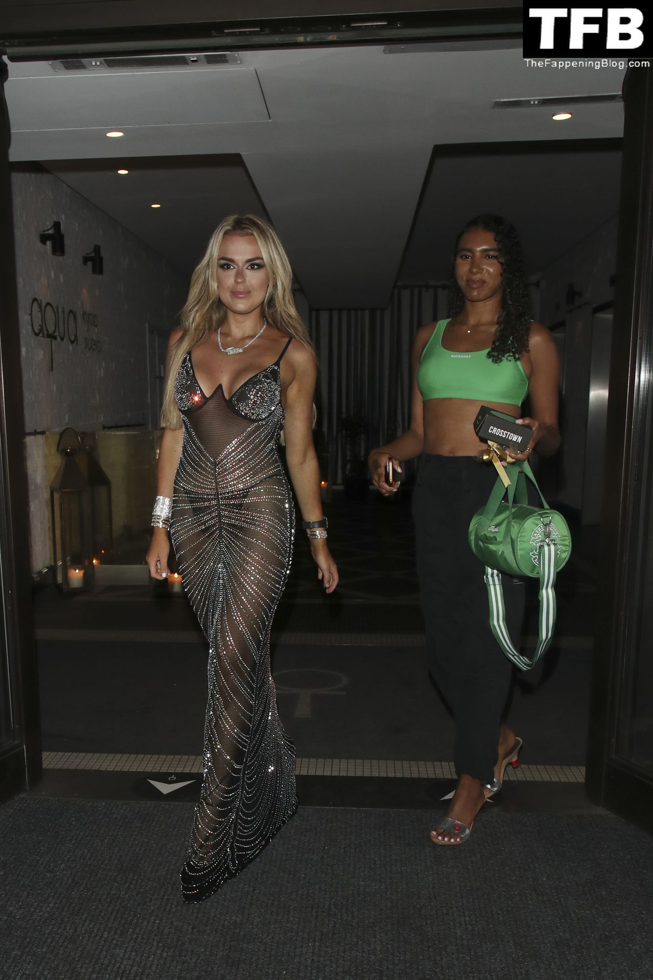 Tallia Storm Looks Hot in a See-Through Dress After the TOWIE Season Launch Party (25 Photos)