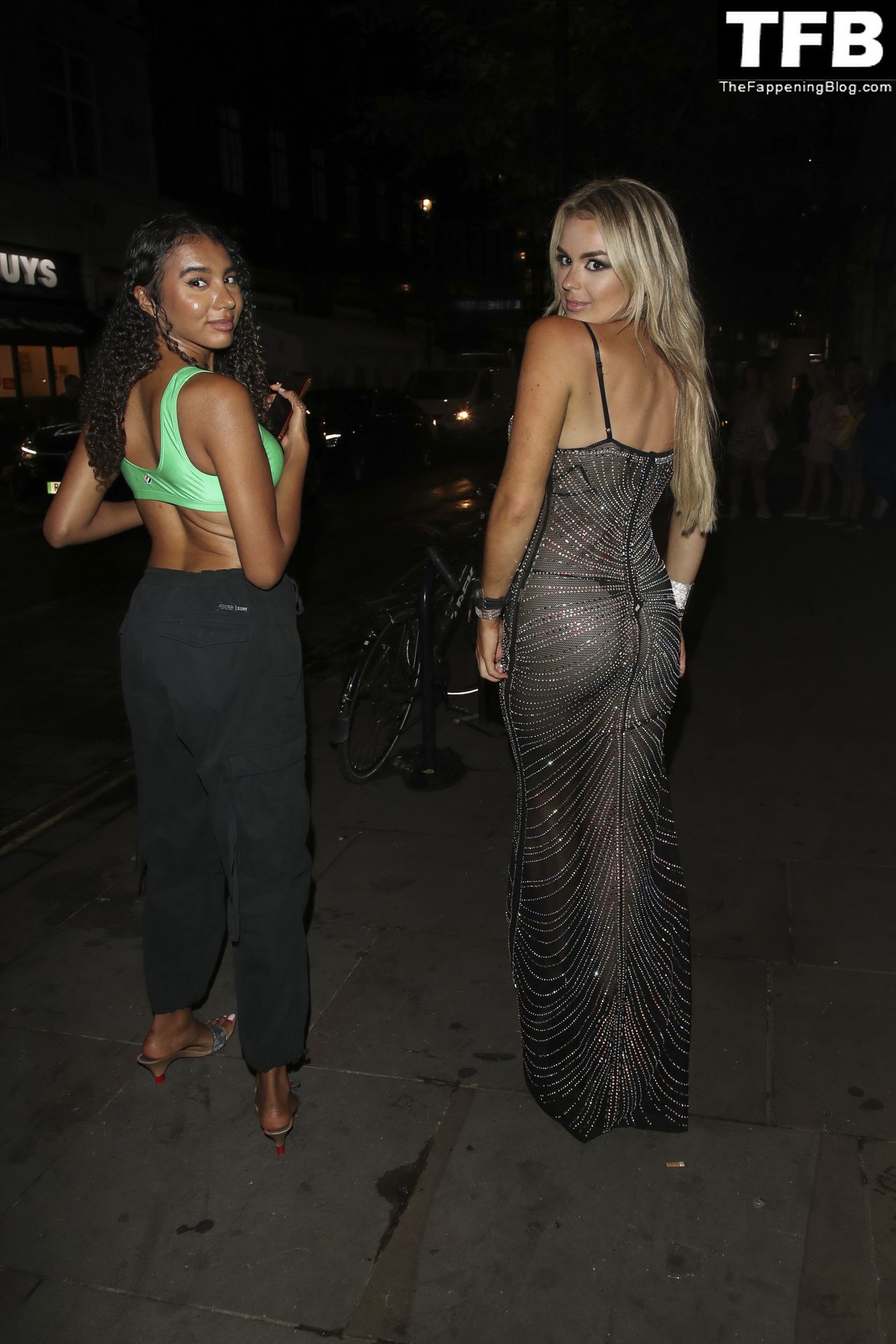 Tallia Storm Looks Hot in a See-Through Dress After the TOWIE Season Launch...