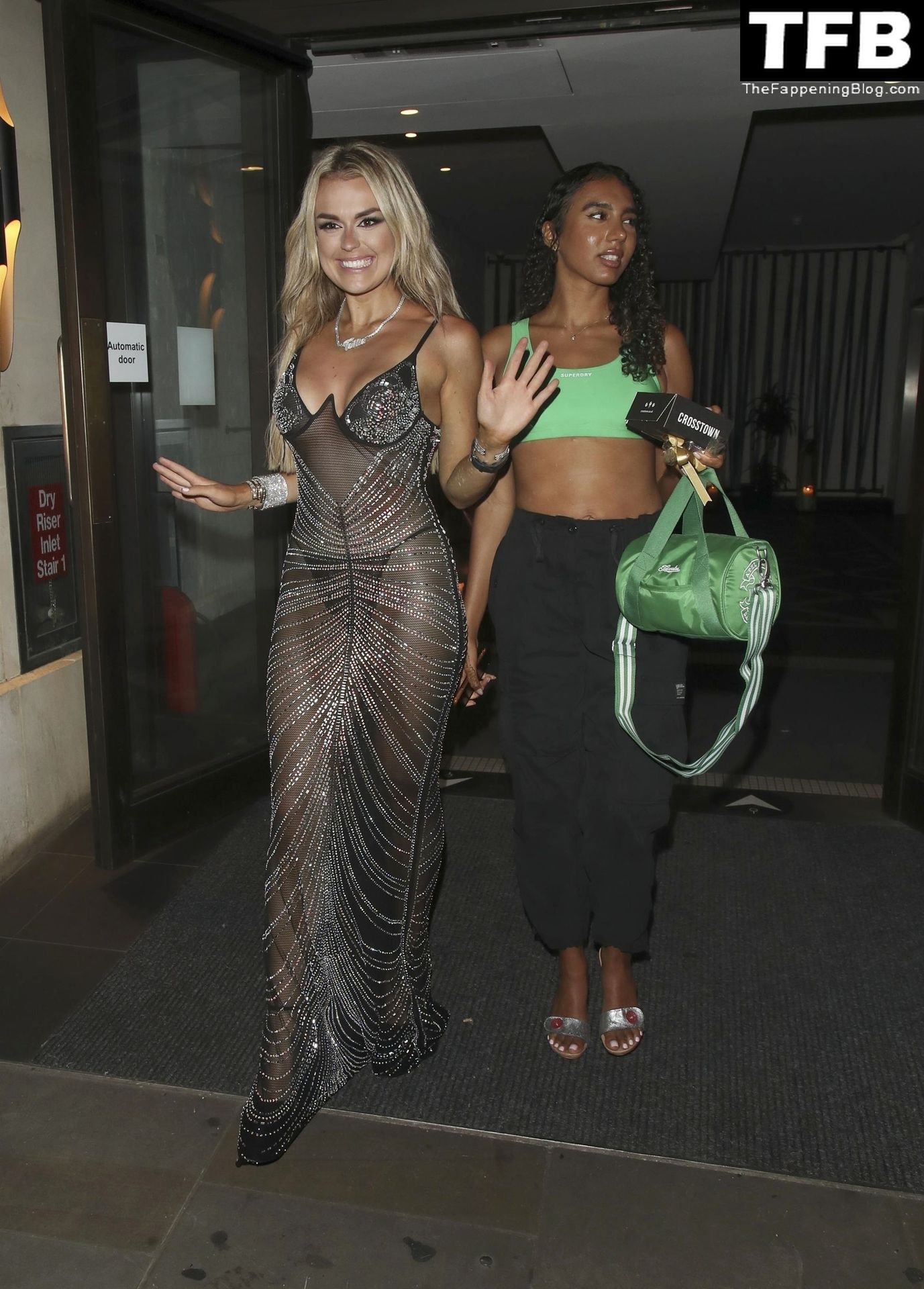 Tallia Storm Looks Hot in a See-Through Dress After the TOWIE Season Launch Party (25 Photos)