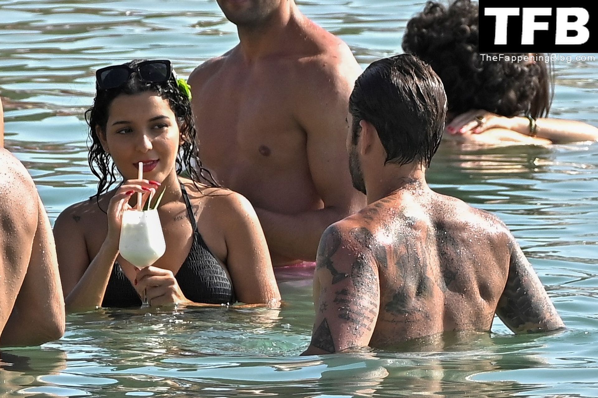 Rodri Fuertes Enjoys a Day with a Girl on the Beach in Ibiza (6 Photos)