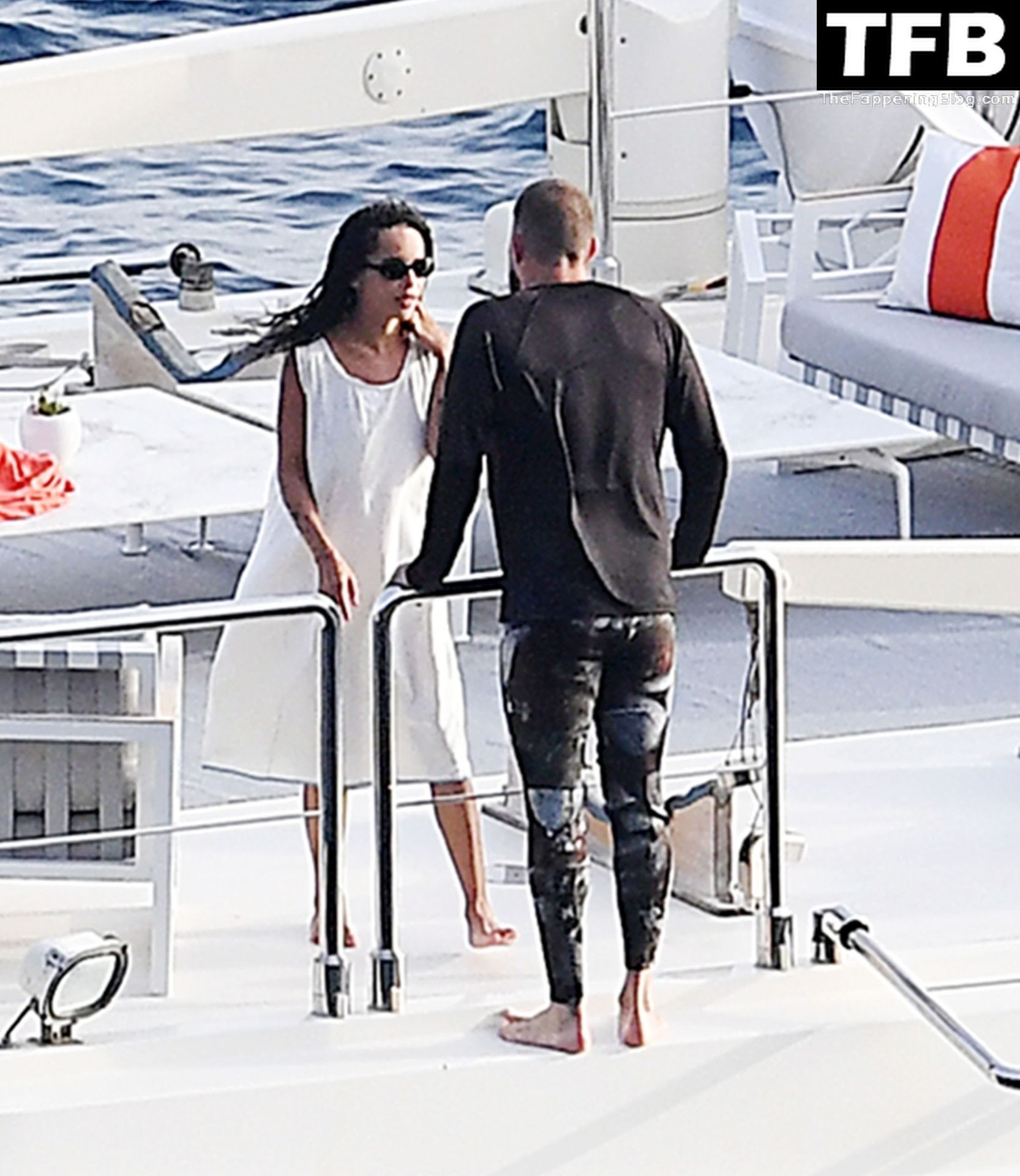 Zoe Kravitz &amp; Channing Tatum Pack on the PDA While on a Romantic Holiday on a Mega Yacht in Italy (119 Photos)