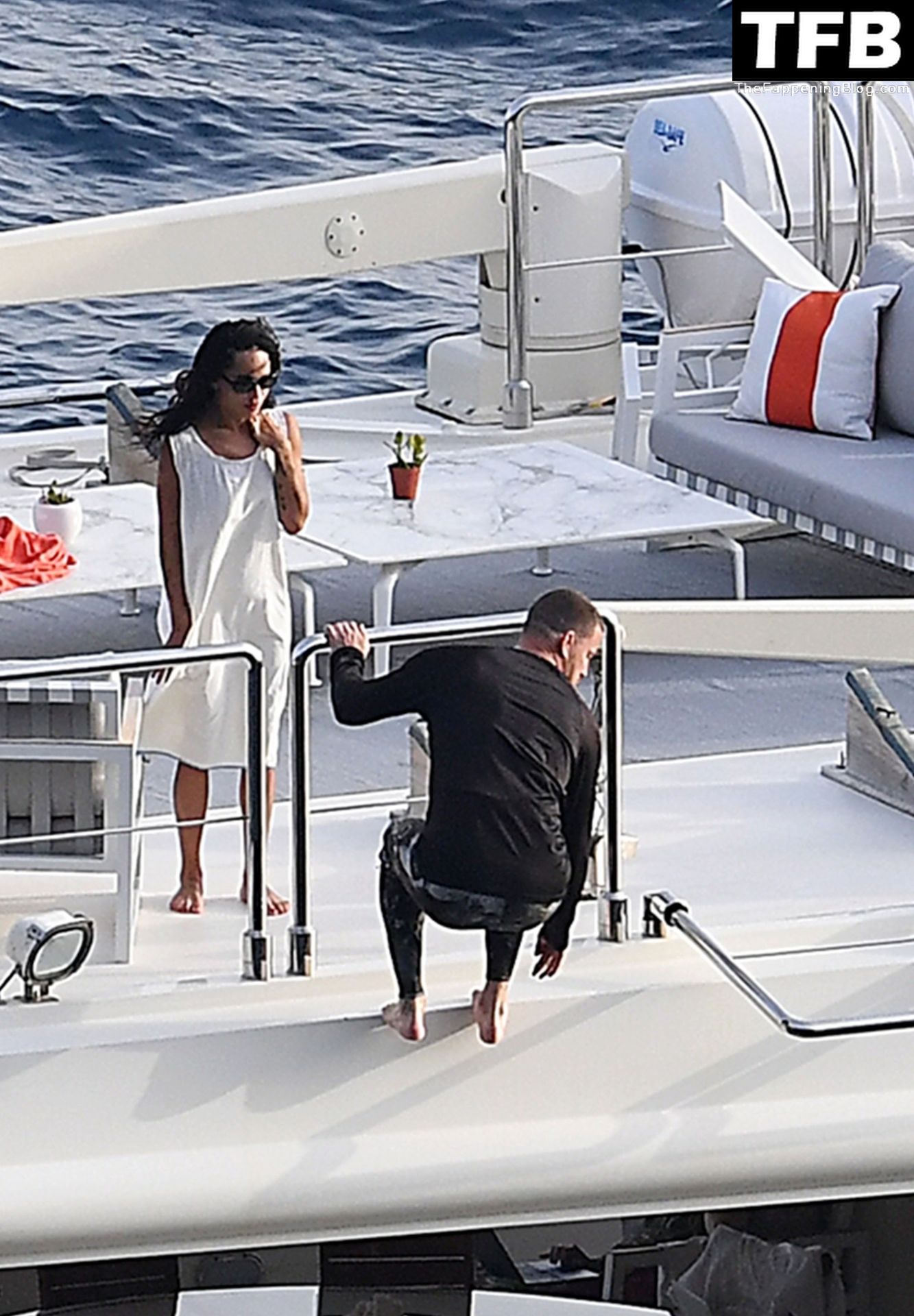 Zoe Kravitz &amp; Channing Tatum Pack on the PDA While on a Romantic Holiday on a Mega Yacht in Italy (119 Photos)