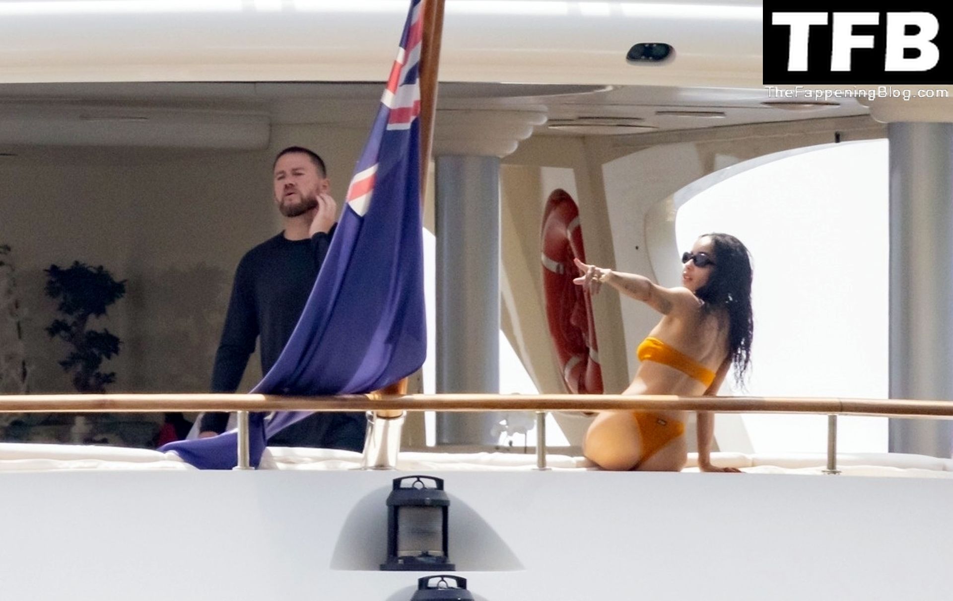 Zoe Kravitz &amp; Channing Tatum Pack on the PDA While on a Romantic Holiday on a Mega Yacht in Italy (119 Photos)