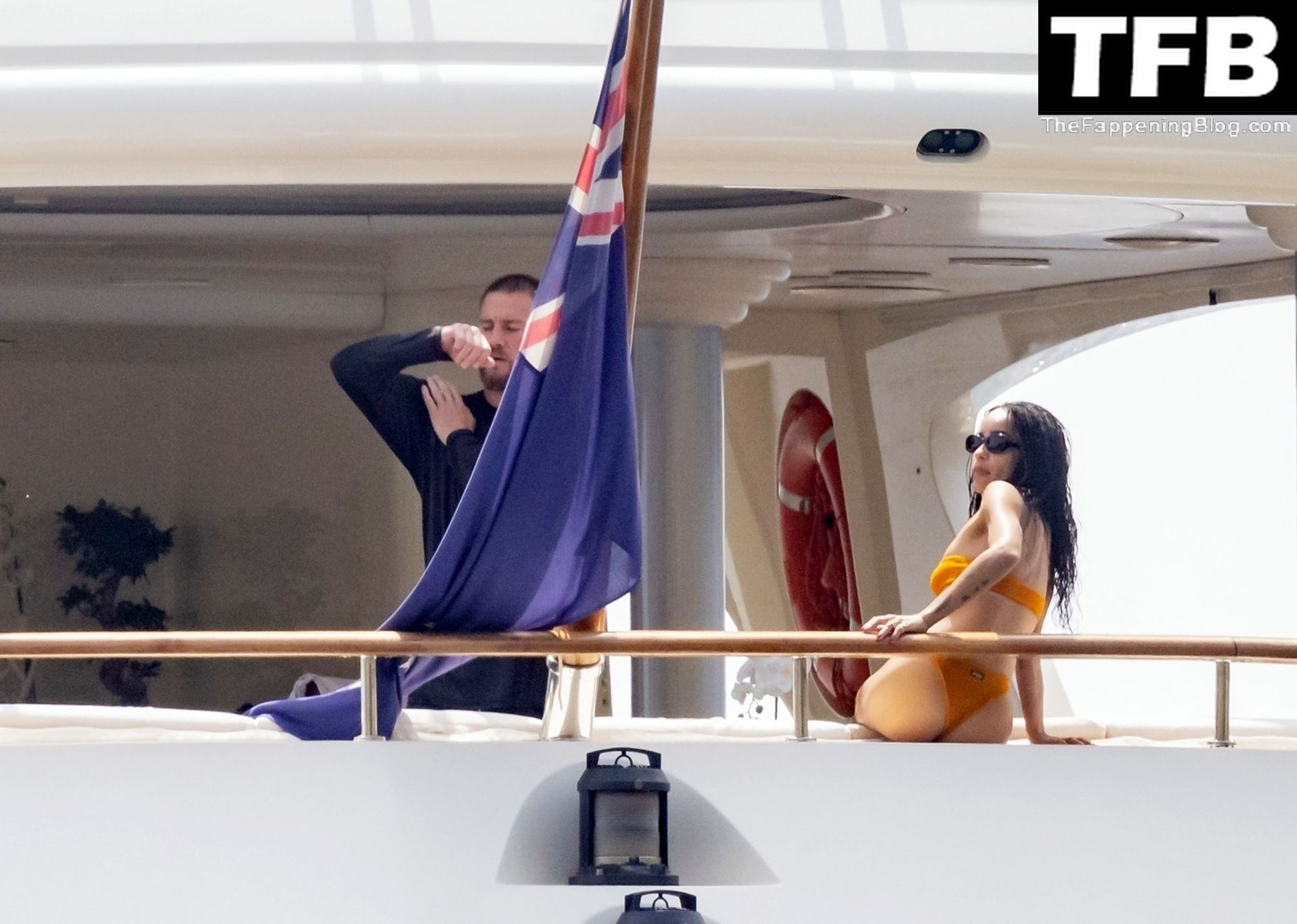 Zoe Kravitz &amp; Channing Tatum Pack on the PDA While on a Romantic Holiday on a Mega Yacht in Italy (119 Photos)