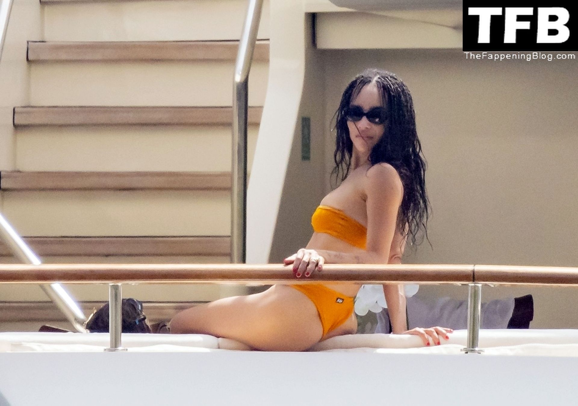 Zoe Kravitz &amp; Channing Tatum Pack on the PDA While on a Romantic Holiday on a Mega Yacht in Italy (119 Photos)